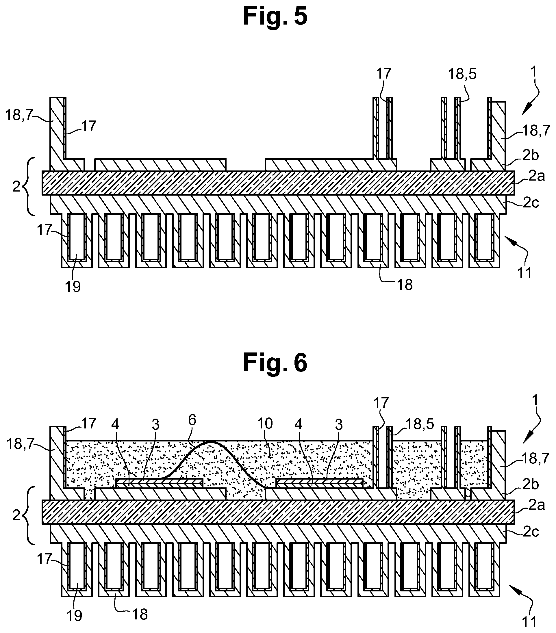 Patent US12322604 Figure 3 – Method for manufacturing an electronic power module using polymer preforms