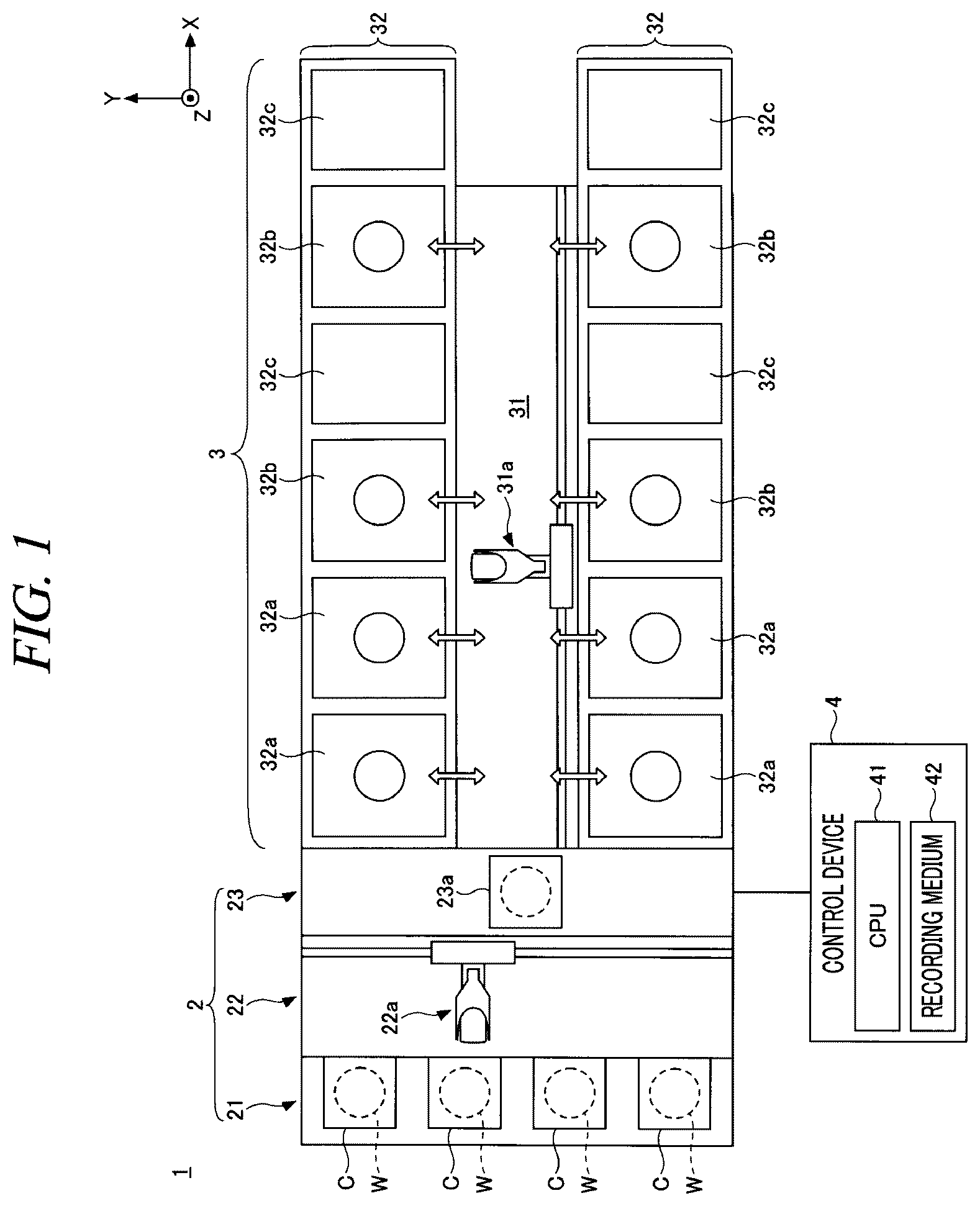 Patent US12322606 Figure 1 – Substrate processing apparatus and substrate processing method