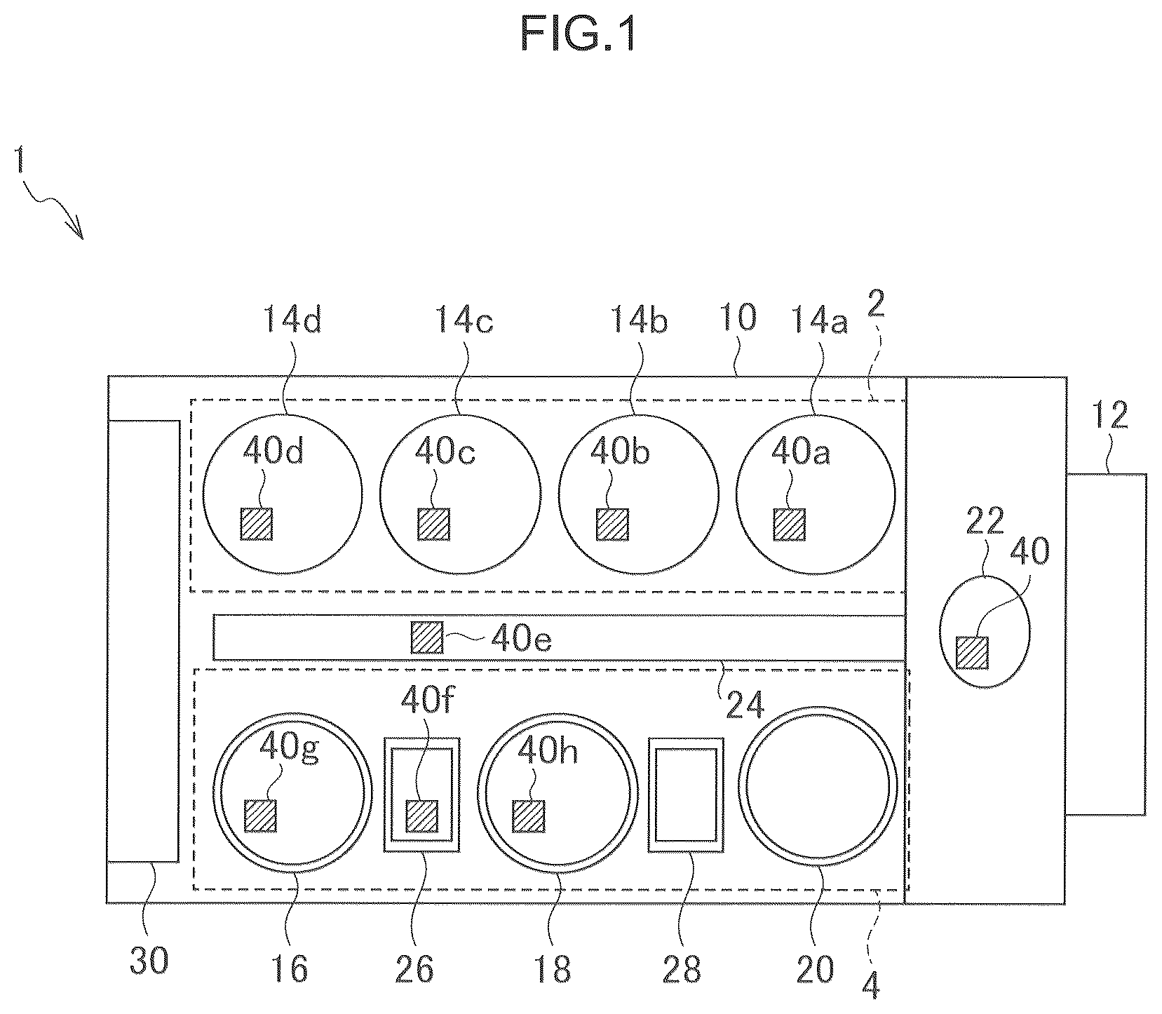 Patent US12322609 Figure 1 – Substrate processing apparatus and substrate processing method