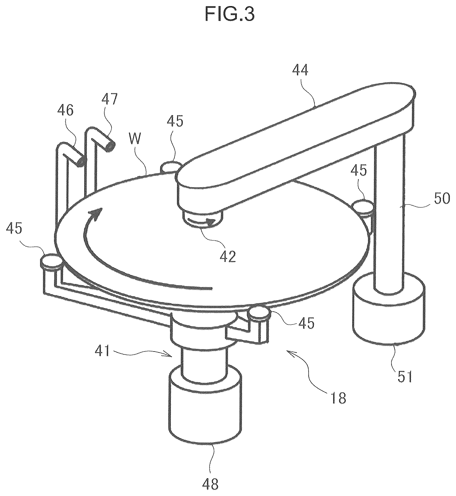 Patent US12322609 Figure 3 – Substrate processing apparatus and substrate processing method