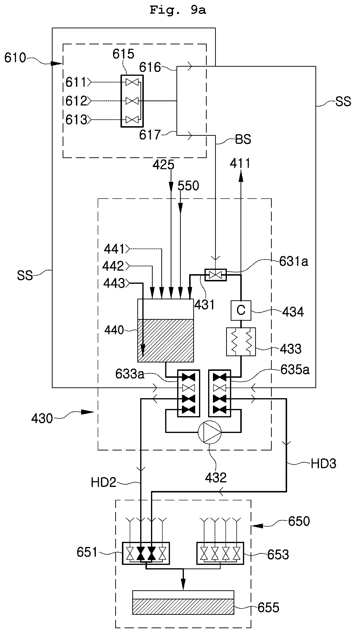Patent US12322610 Figure 11 – Processing liquid supply apparatus and method of removing solids from processing liquid supply apparatus