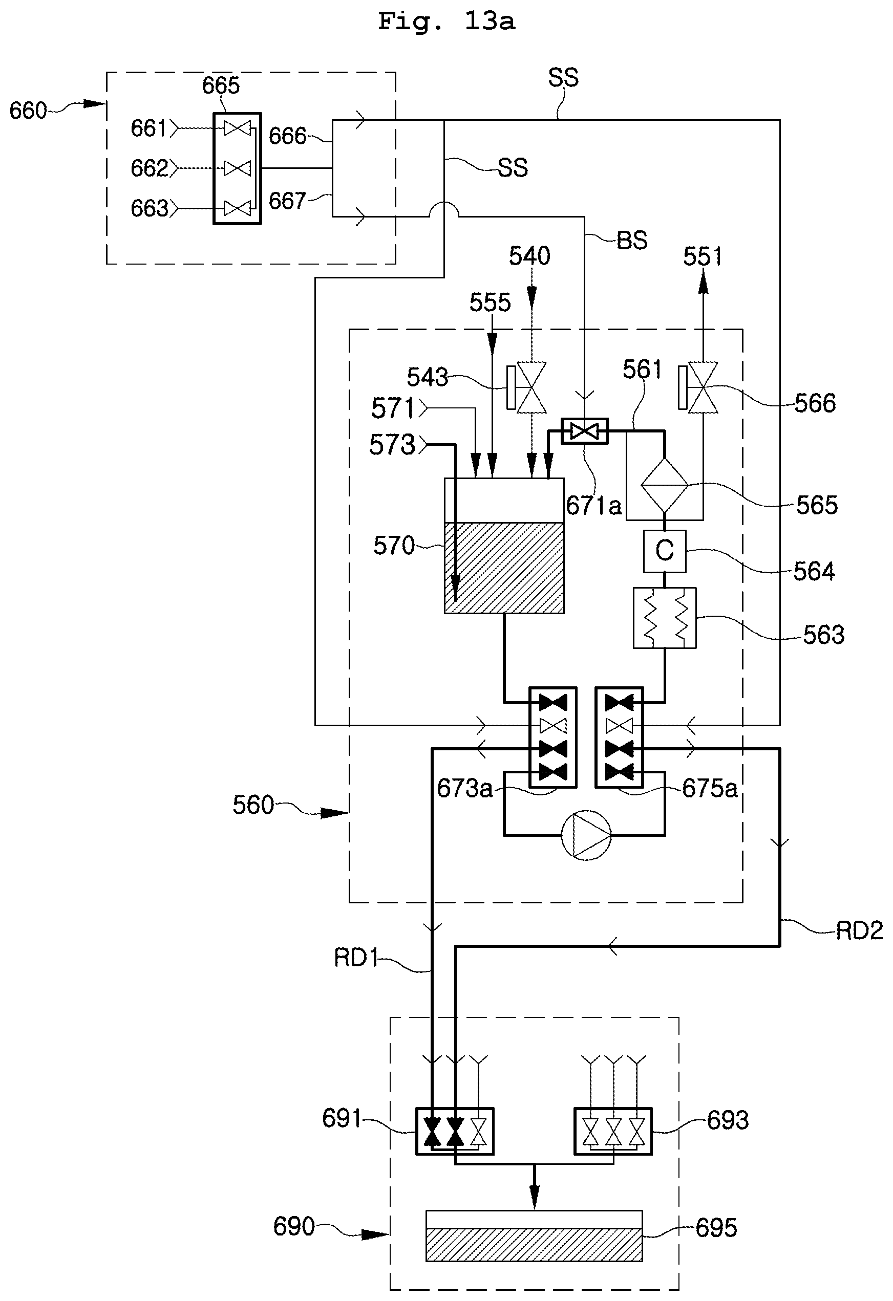 Patent US12322610 Figure 20 – Processing liquid supply apparatus and method of removing solids from processing liquid supply apparatus