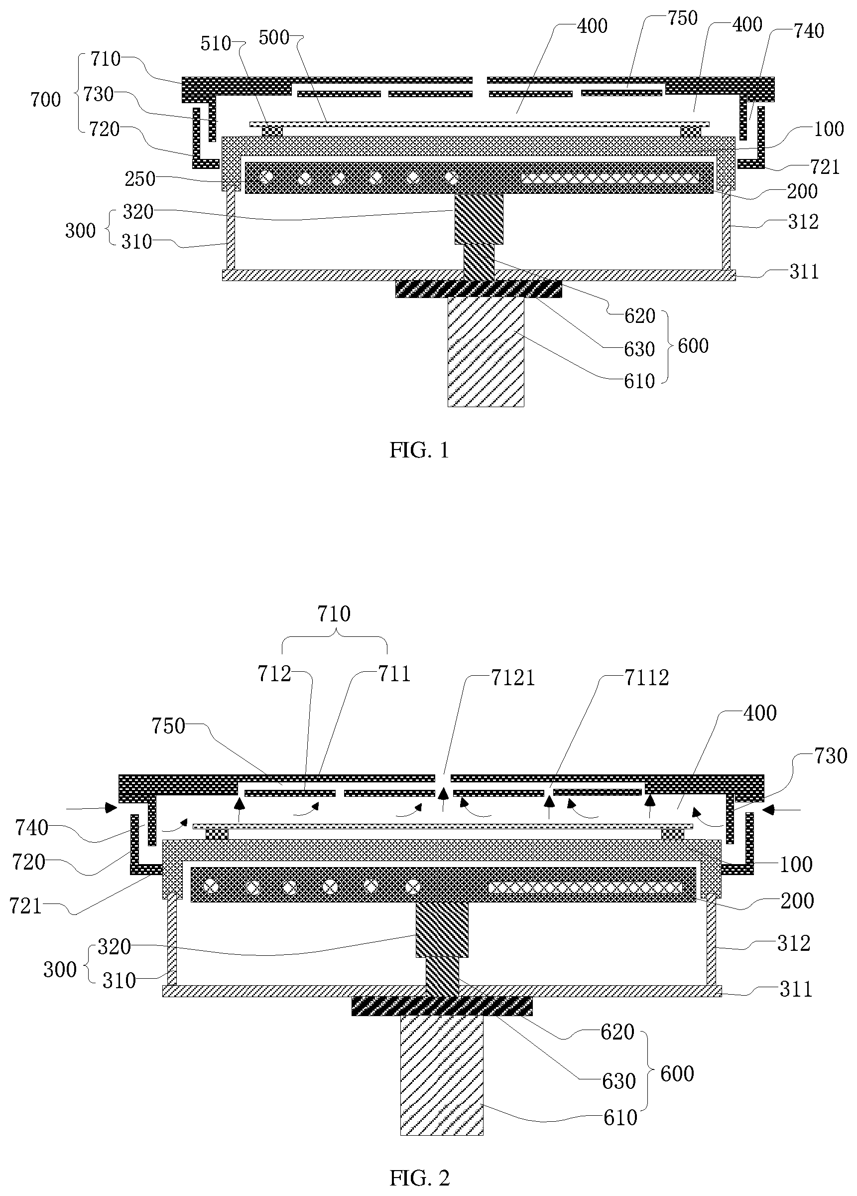 Patent US12322612 Figure 1 – Heating device and heating method for semiconductor thermal process