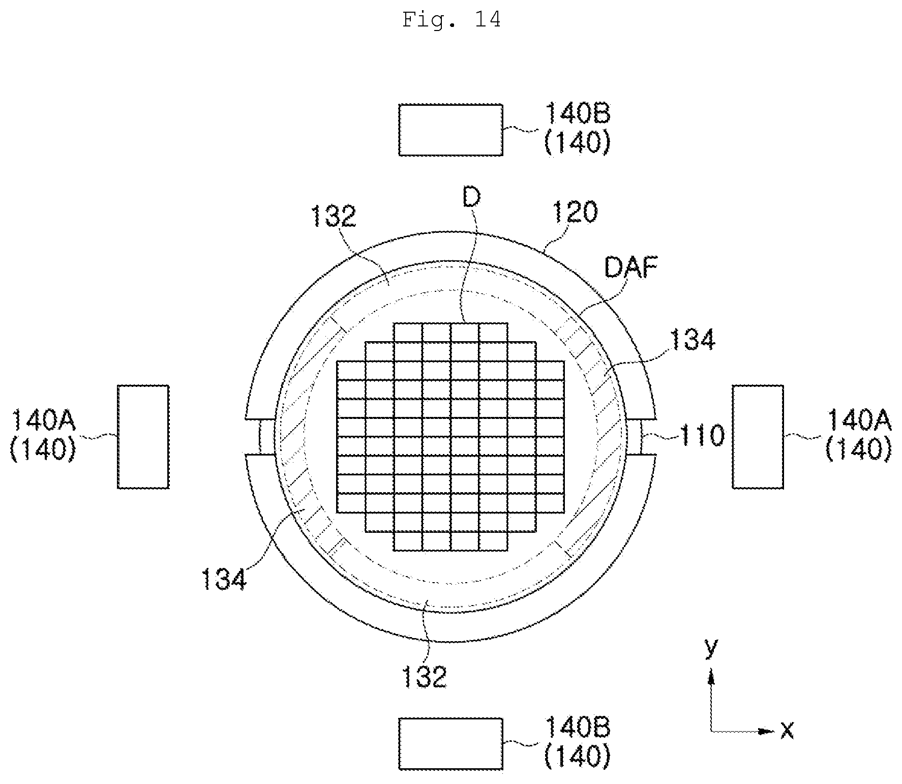 Patent US12322614 Figure 14 – Wafer expander for uniformly expanding gap between dies, and die supplying module and die bonding equipment including same