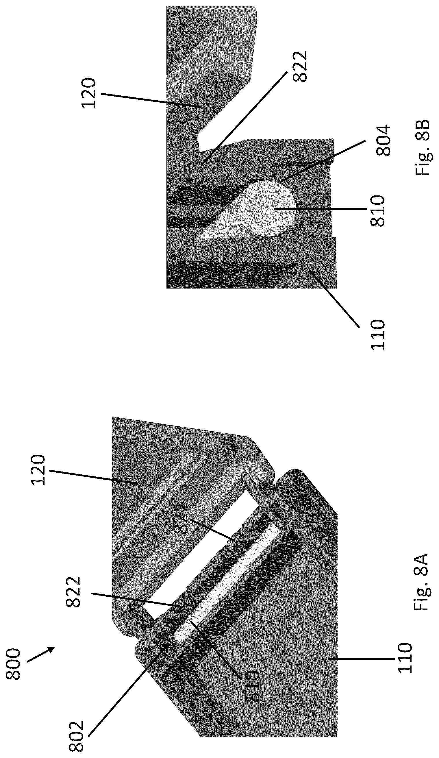 Patent US12322623 Figure 8 – Semiconductor die carrier structure