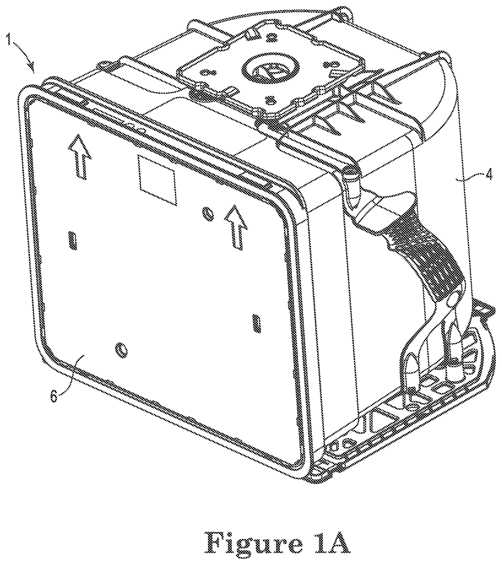Patent US12322625 Figure 1 – Wafer container purge port assembly