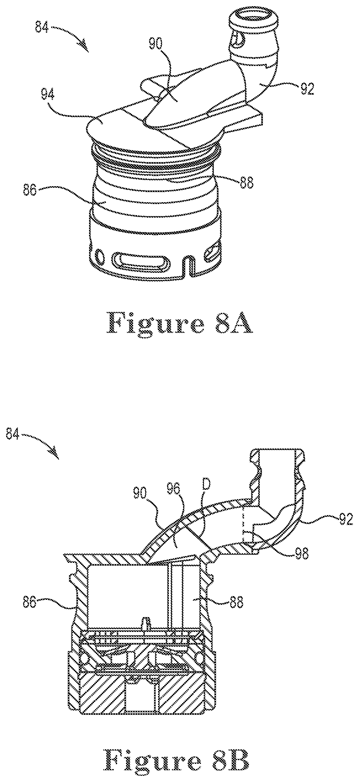 Patent US12322625 Figure 9 – Wafer container purge port assembly