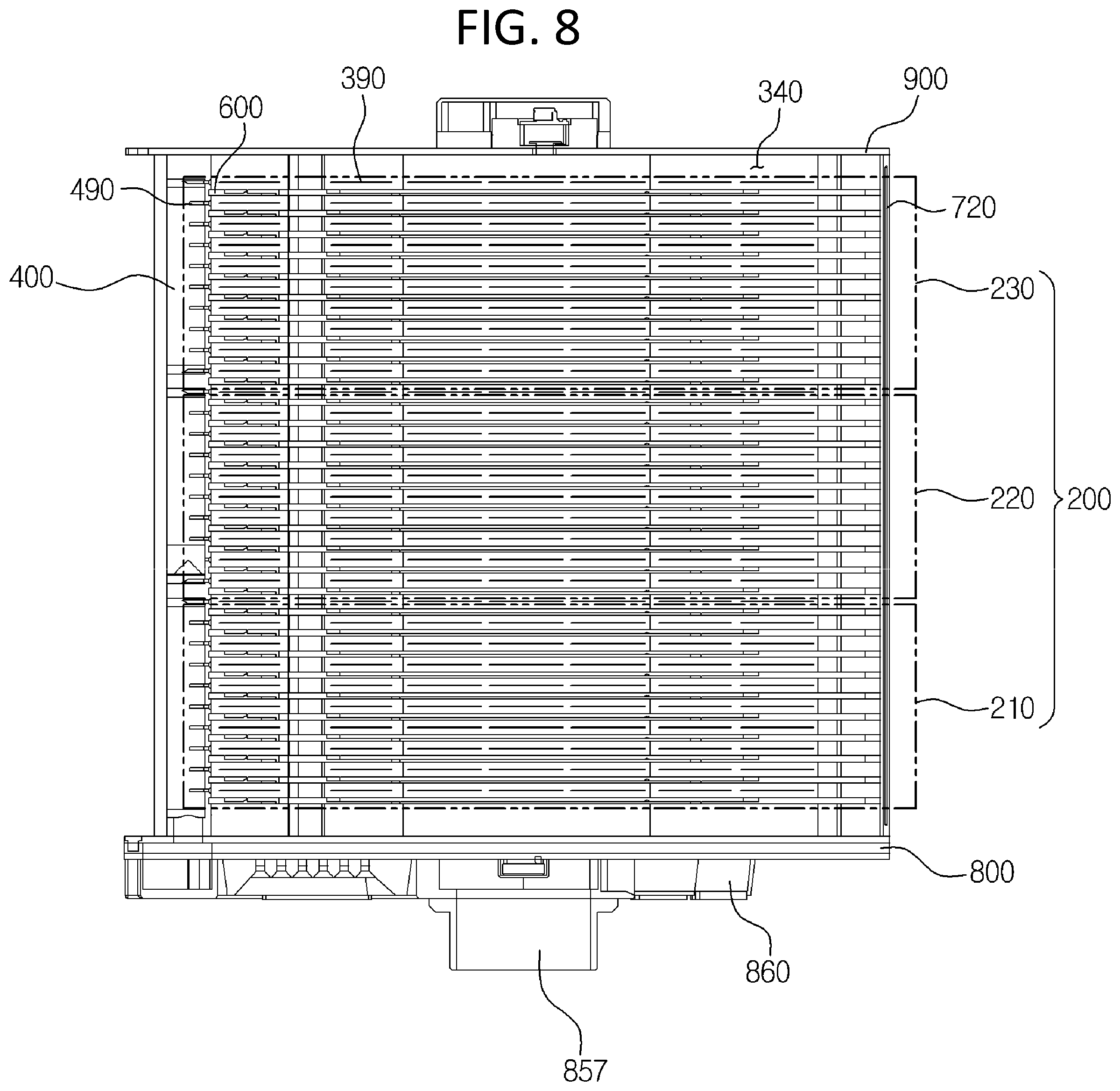 Patent US12322626 Figure 8 – Container for storing wafer