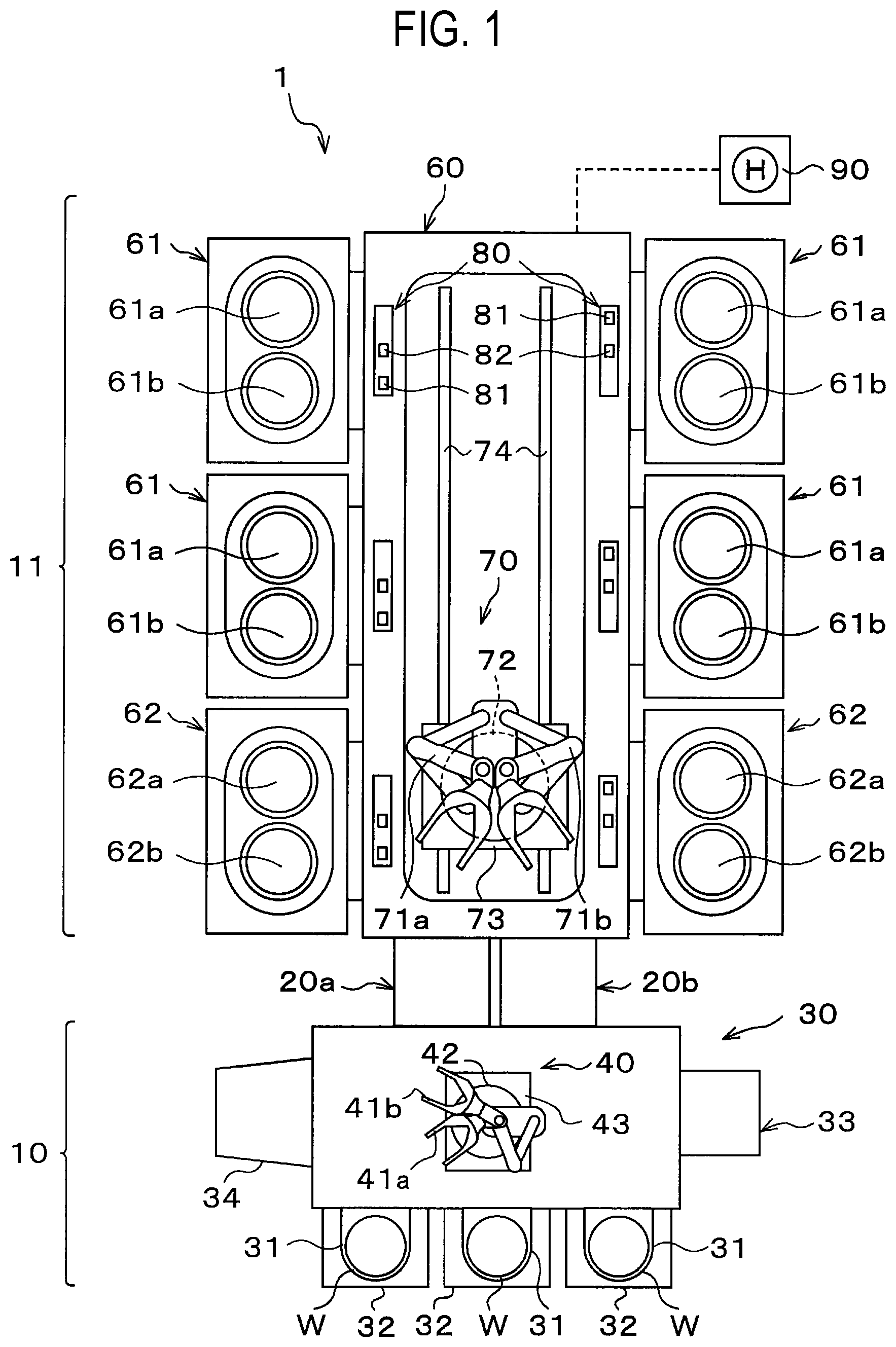 Patent US12322629 — Transfer apparatus and transfer method — Figure 1