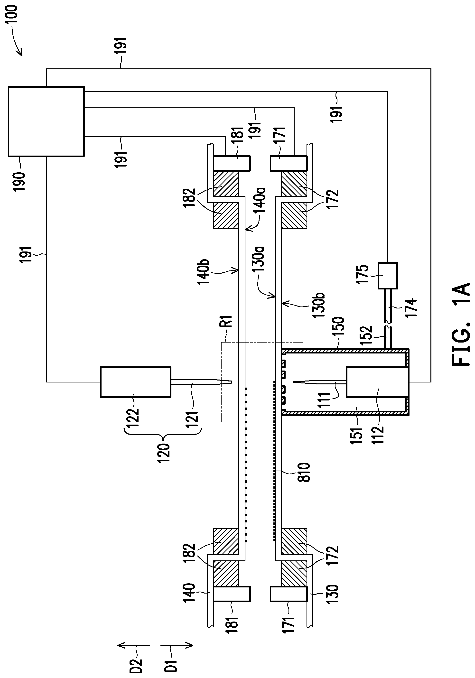 Patent US12322630 Figure 1 – Apparatus for transferring electronic component from flexible carrier substrate to flexible target substrate and method of transferring electronic component