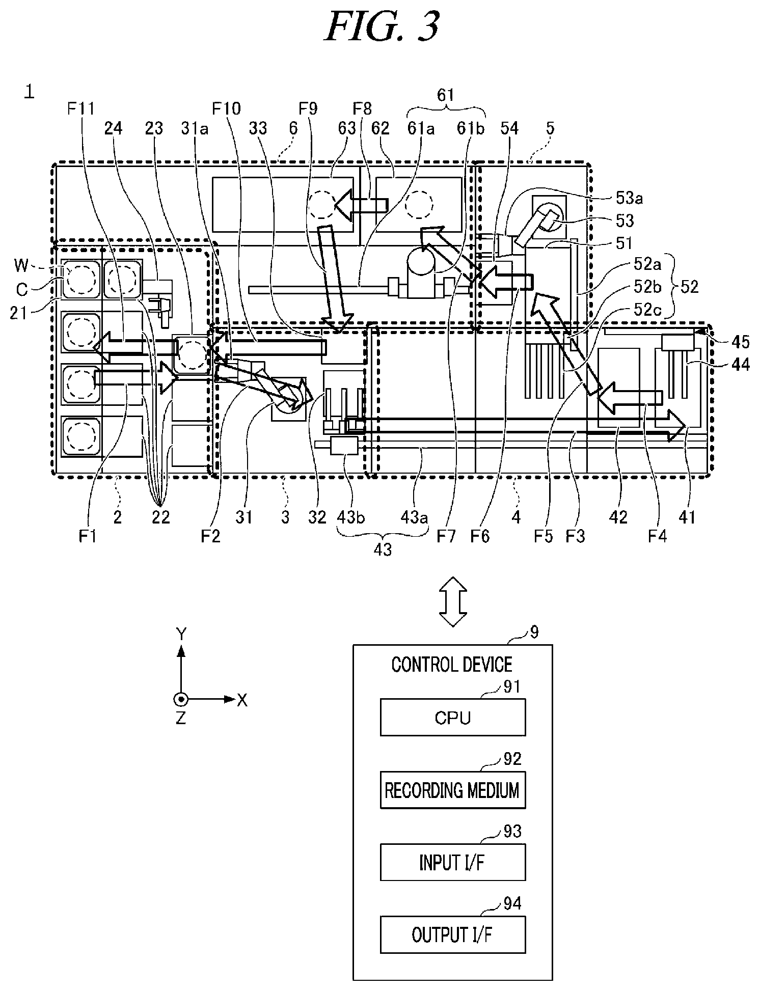 Patent US12322631 Figure 3 – Substrate processing system, substrate processing method, and recording medium