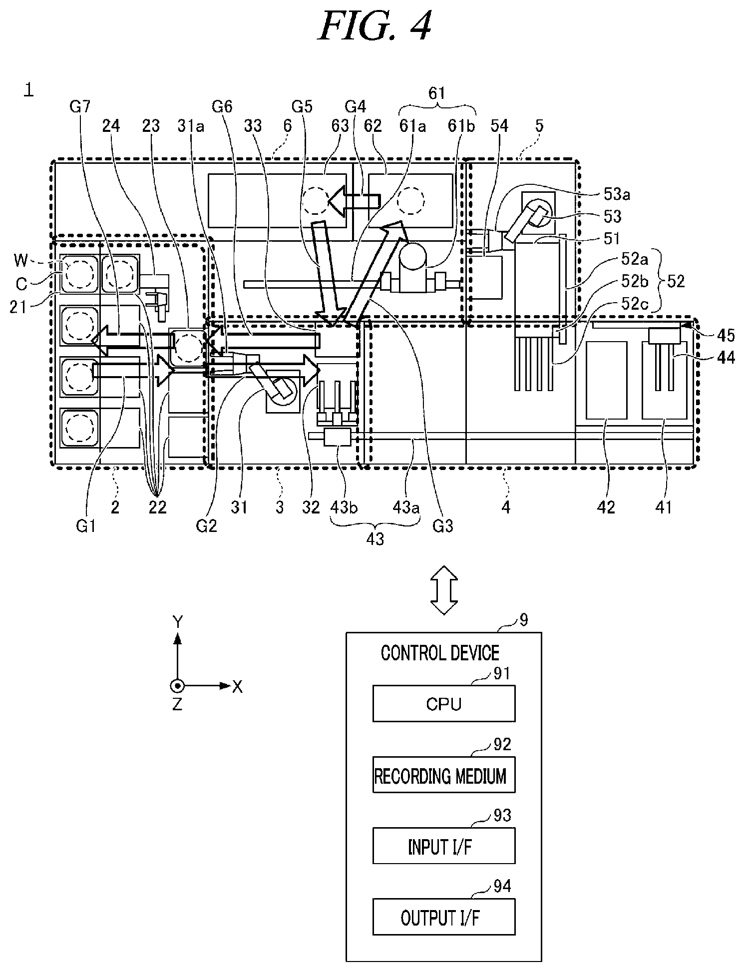Patent US12322631 Figure 4 – Substrate processing system, substrate processing method, and recording medium