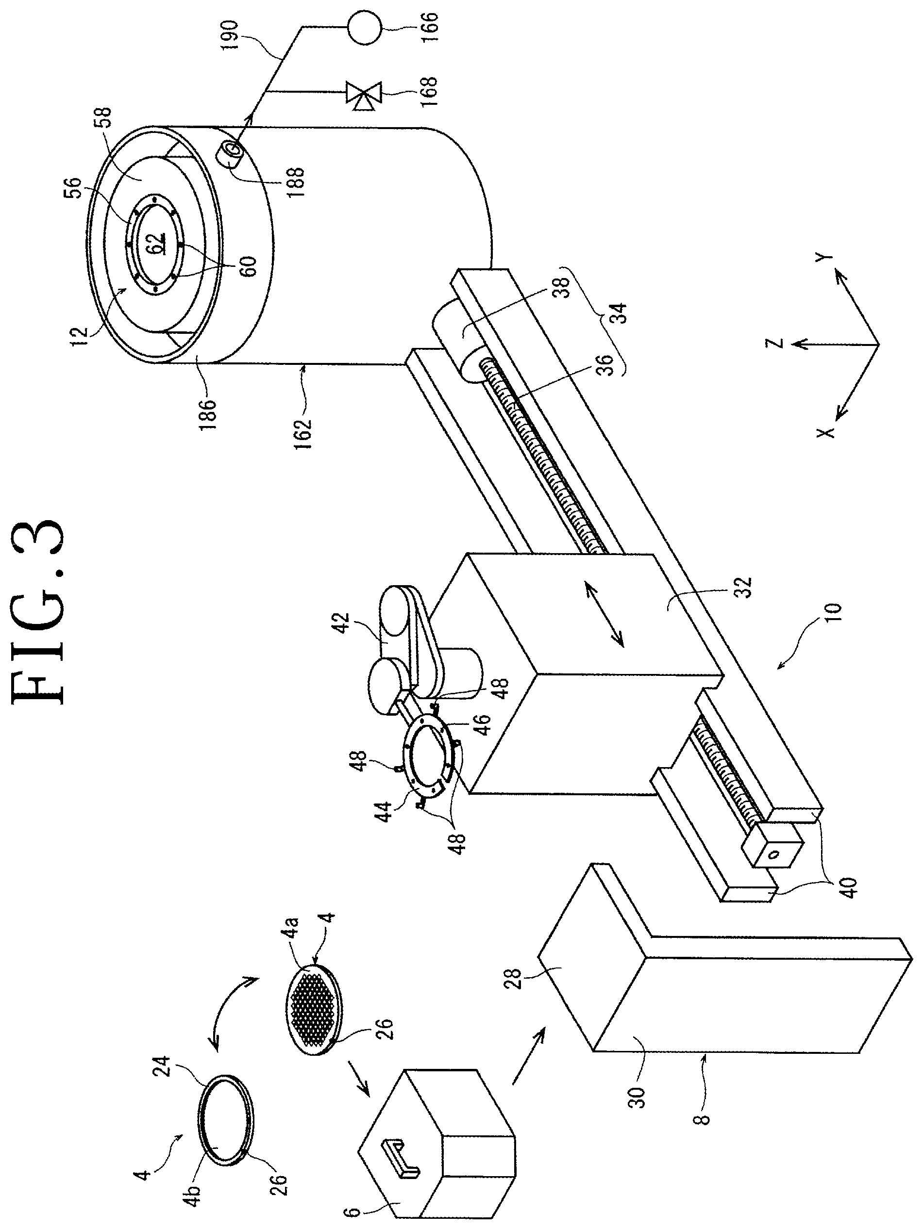 Patent US12322638 Figure 3 – Processing apparatus