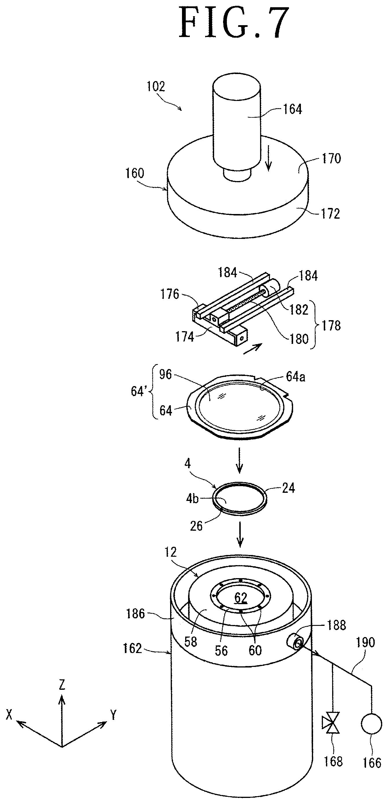 Patent US12322638 Figure 7 – Processing apparatus