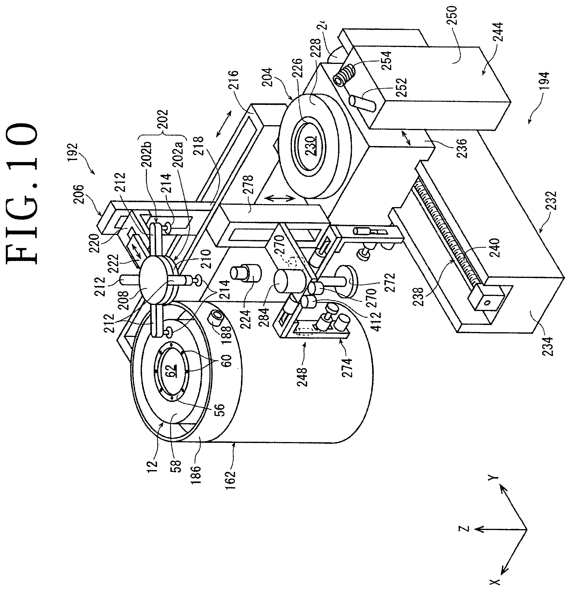 Patent US12322638 Figure 10 – Processing apparatus