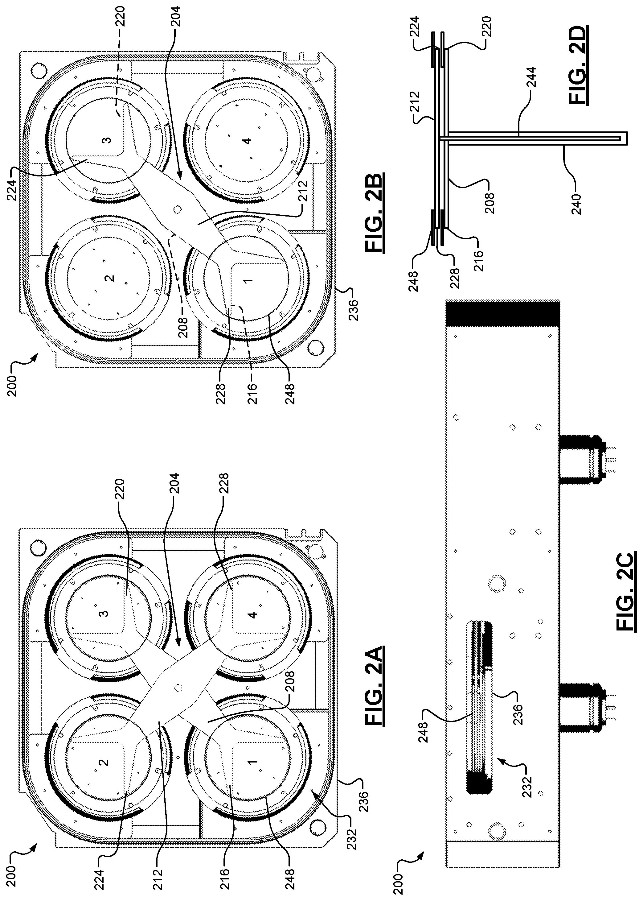 Patent US12322641 Figure 2 – Mechanical indexer for multi-station process module