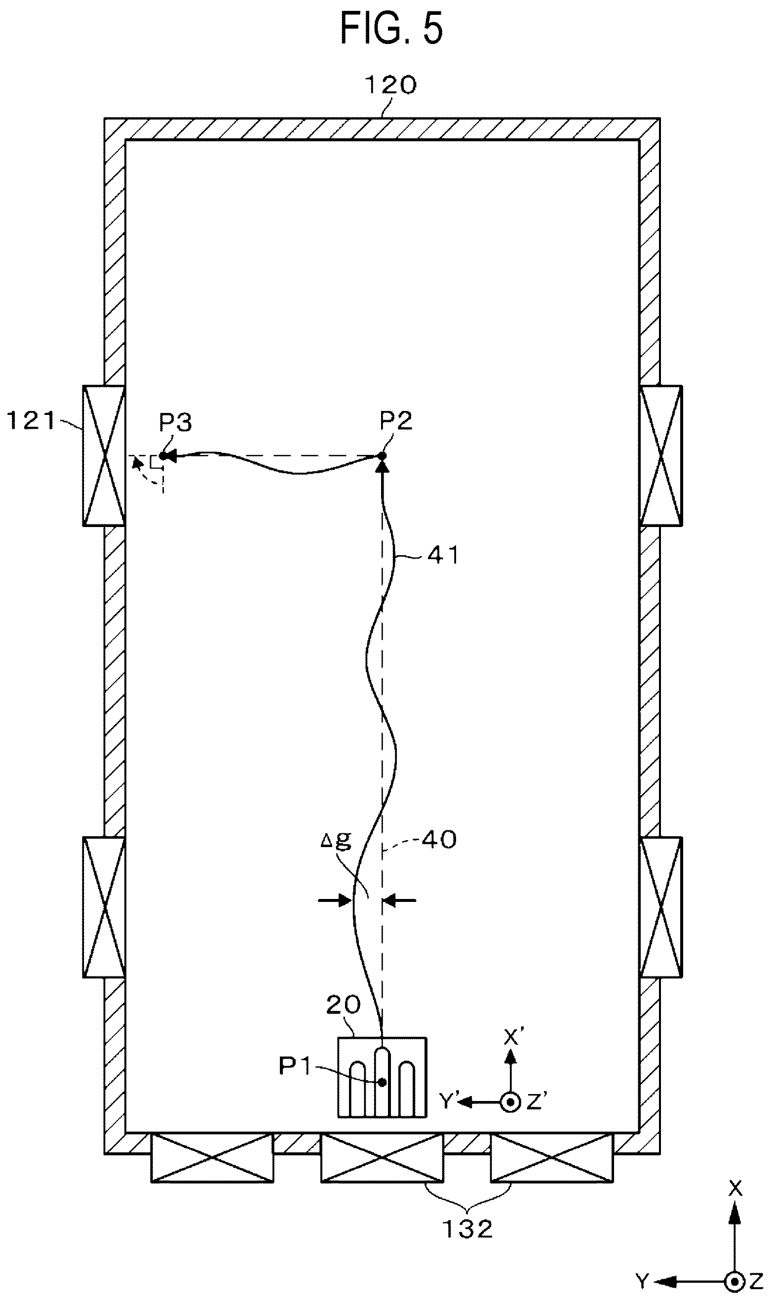 Patent US12322642 Figure 5 – Substrate transfer device and substrate transfer method