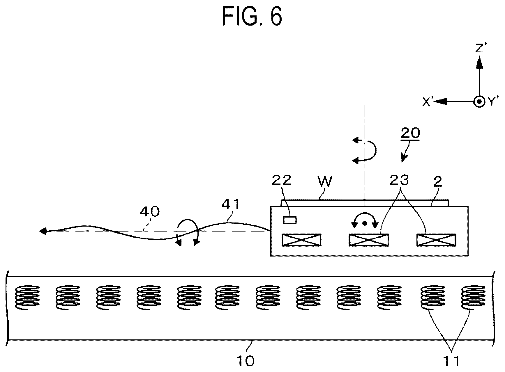 Patent US12322642 Figure 6 – Substrate transfer device and substrate transfer method