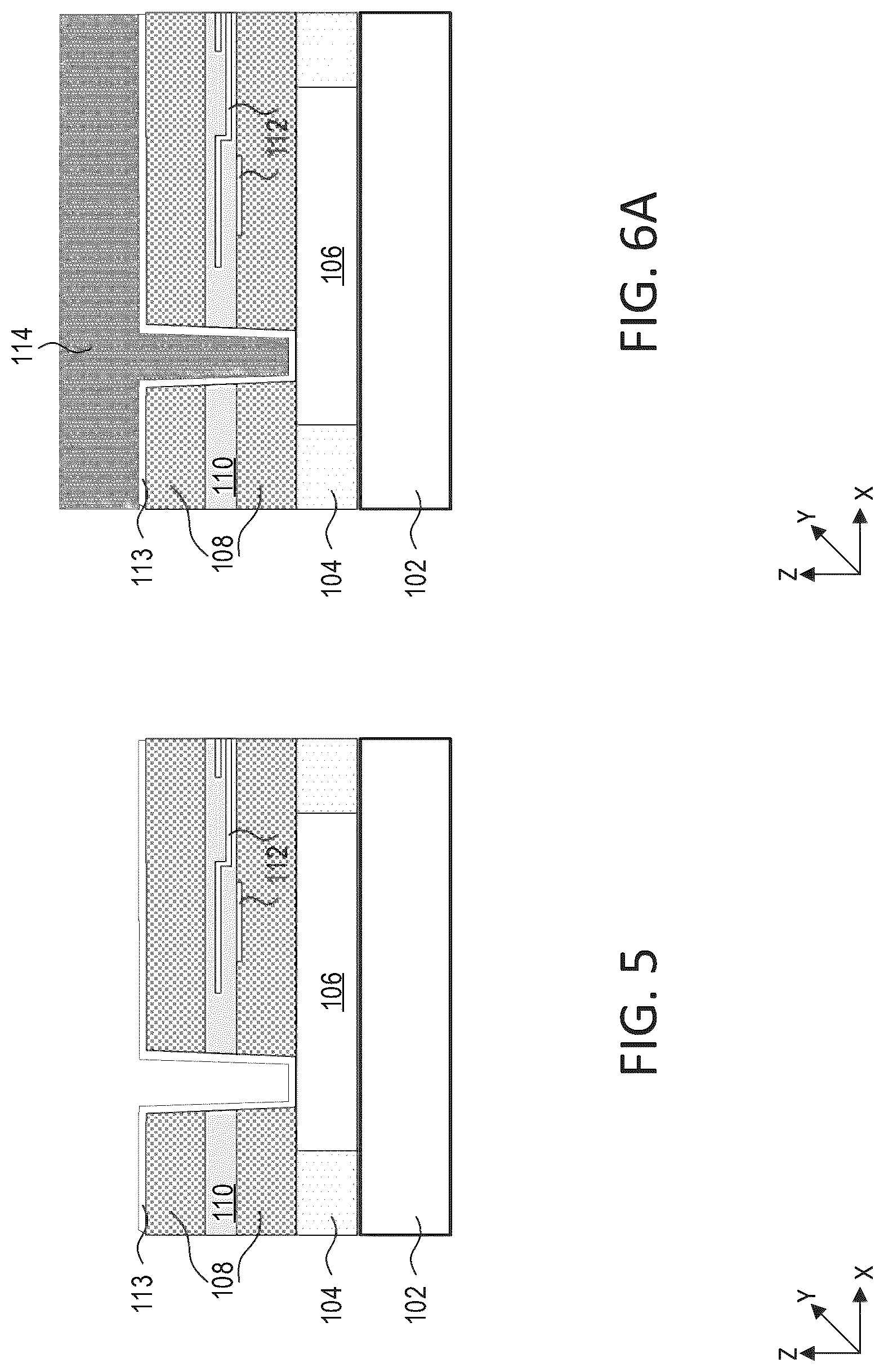 Patent US12322646 Figure 5 – Passivation layers with rounded corners