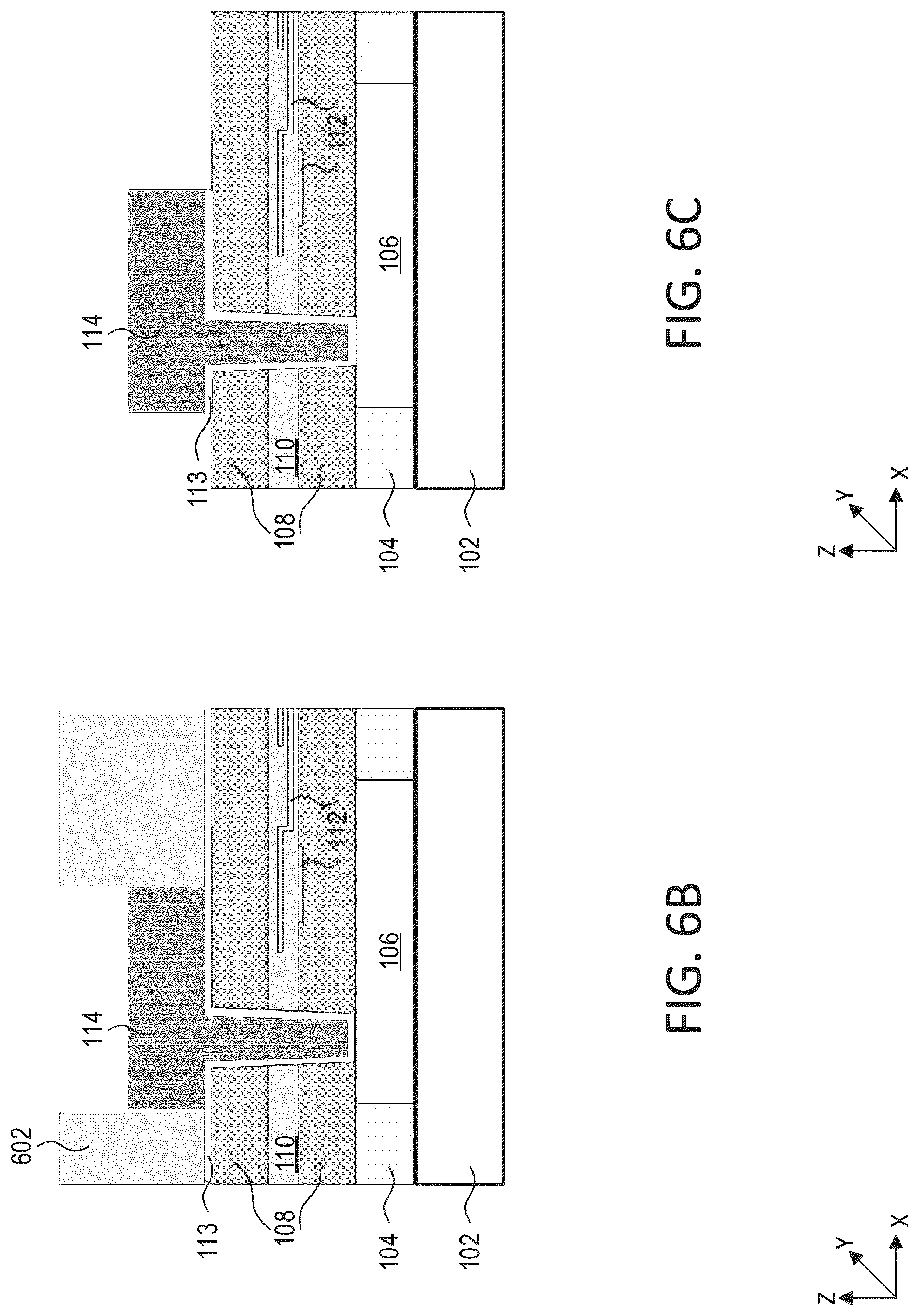Patent US12322646 Figure 6 – Passivation layers with rounded corners