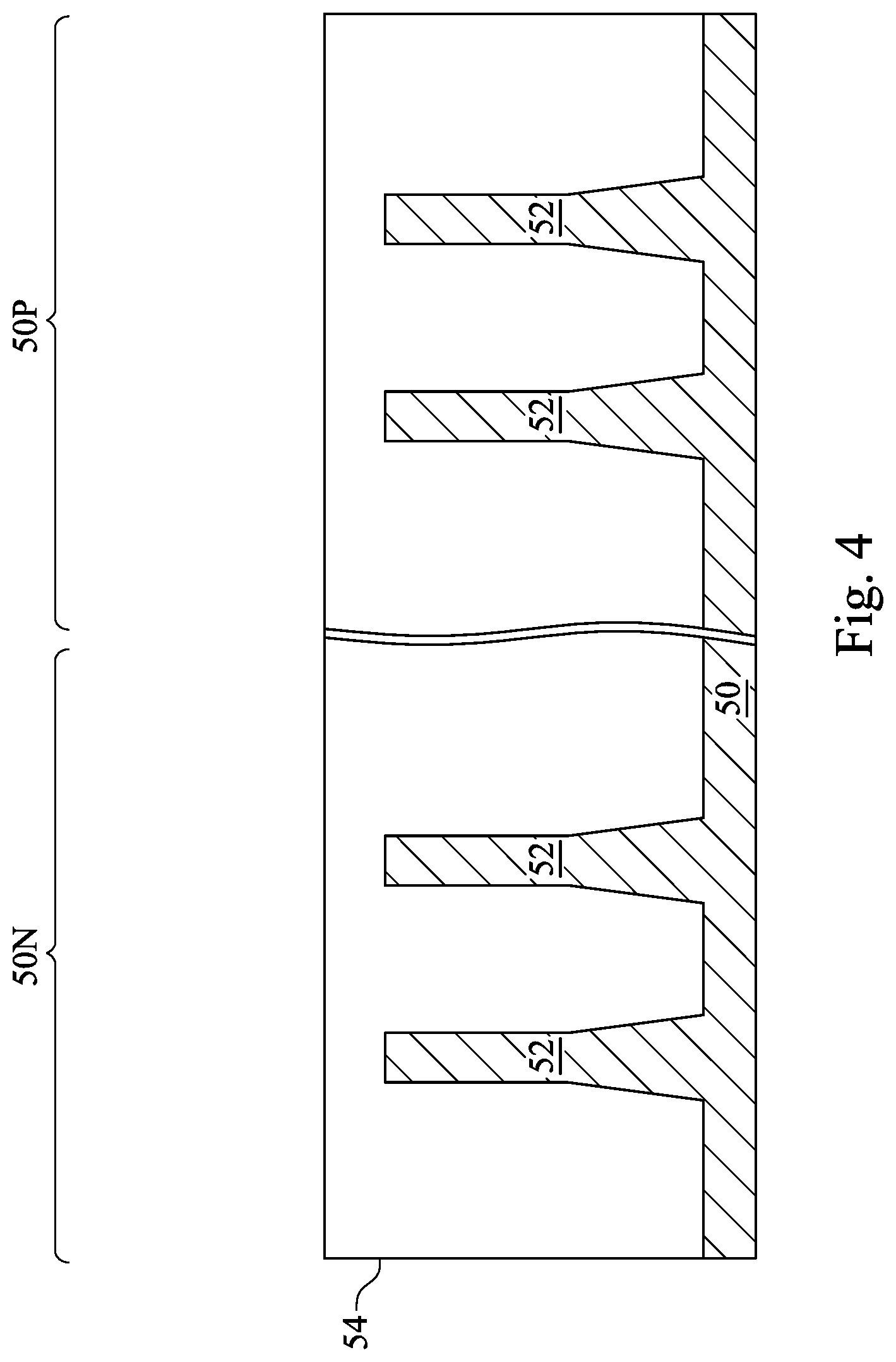 Patent US12322647 Figure 4 – Semiconductor devices and methods