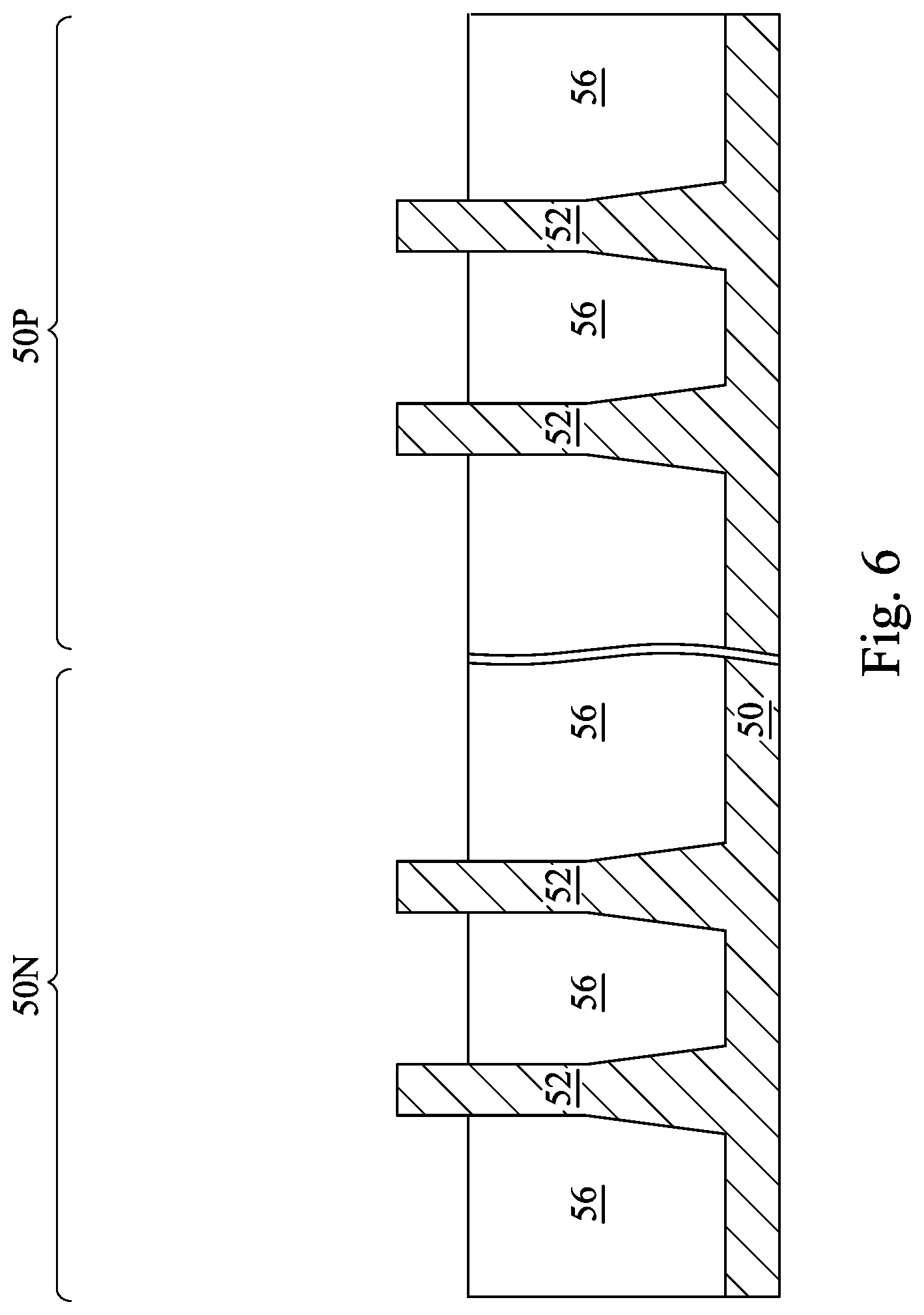 Patent US12322647 Figure 6 – Semiconductor devices and methods