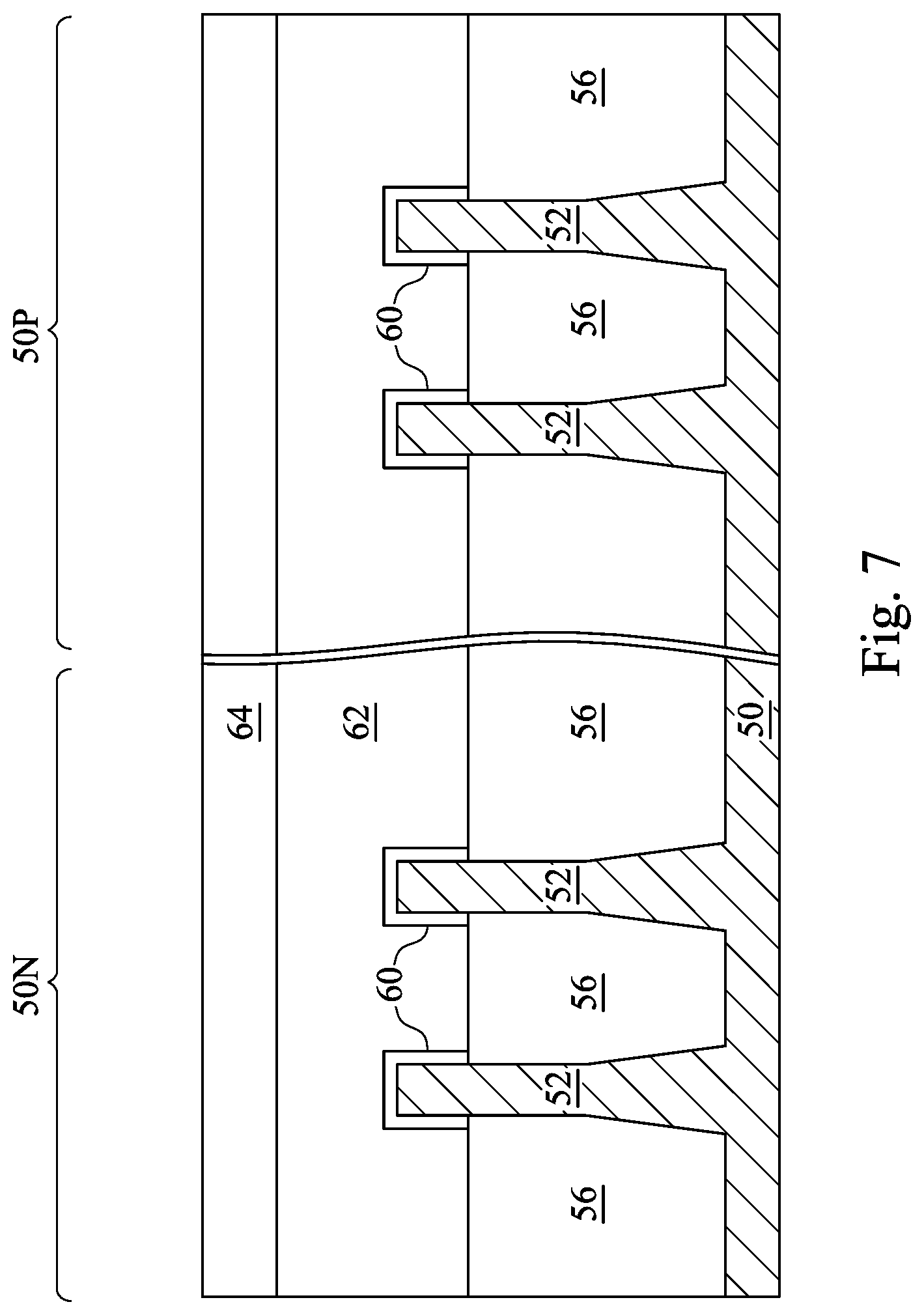 Patent US12322647 Figure 7 – Semiconductor devices and methods