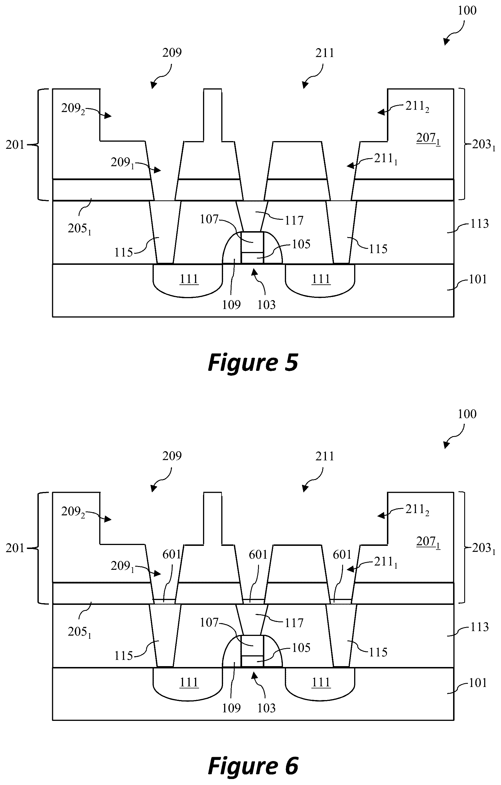 Patent US12322649 Figure 4 – Interconnect structure of semiconductor device