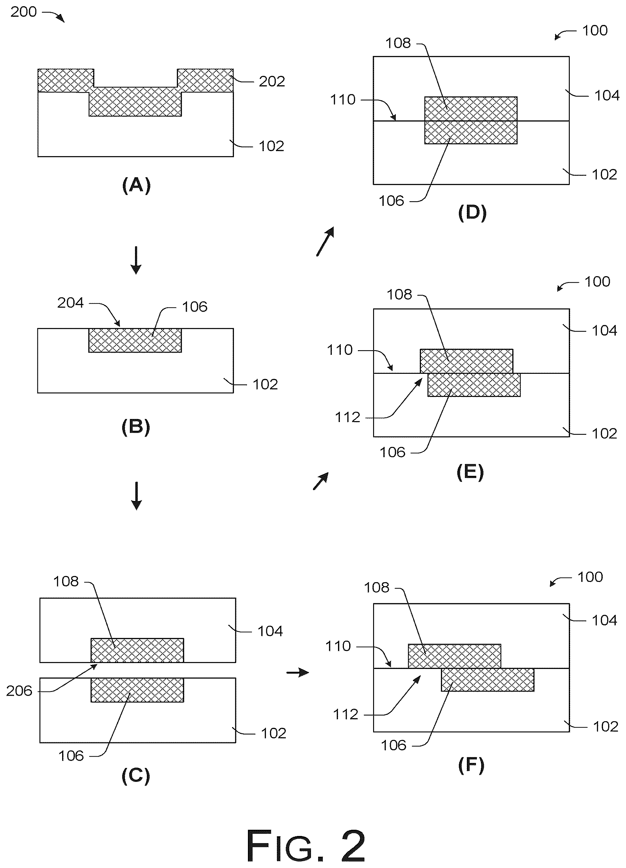 Patent US12322650 Figure 2 – Diffusion barrier for interconnects