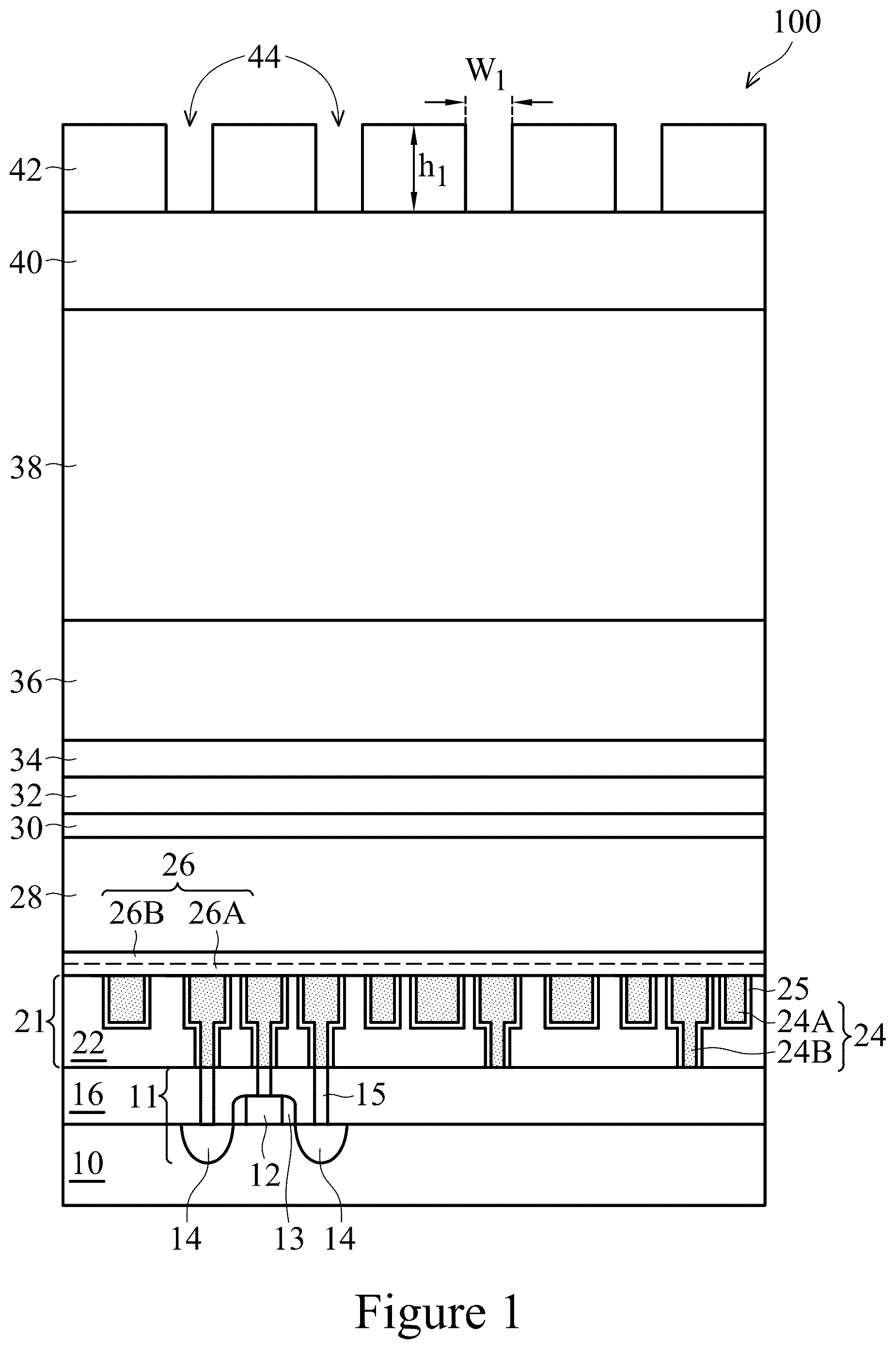 Patent US12322651 Figure 1 – Etching to reduce line wiggling