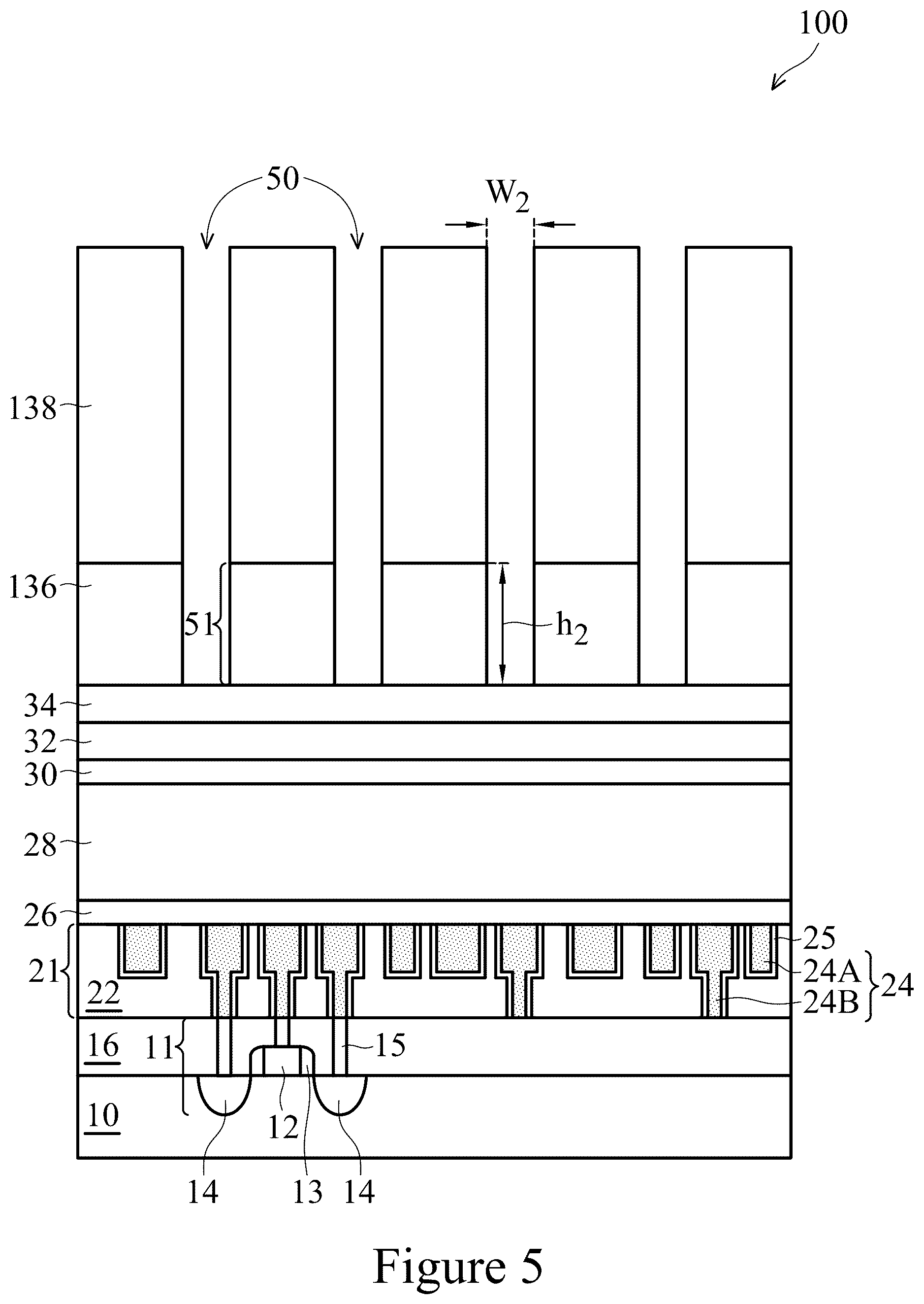 Patent US12322651 Figure 5 – Etching to reduce line wiggling