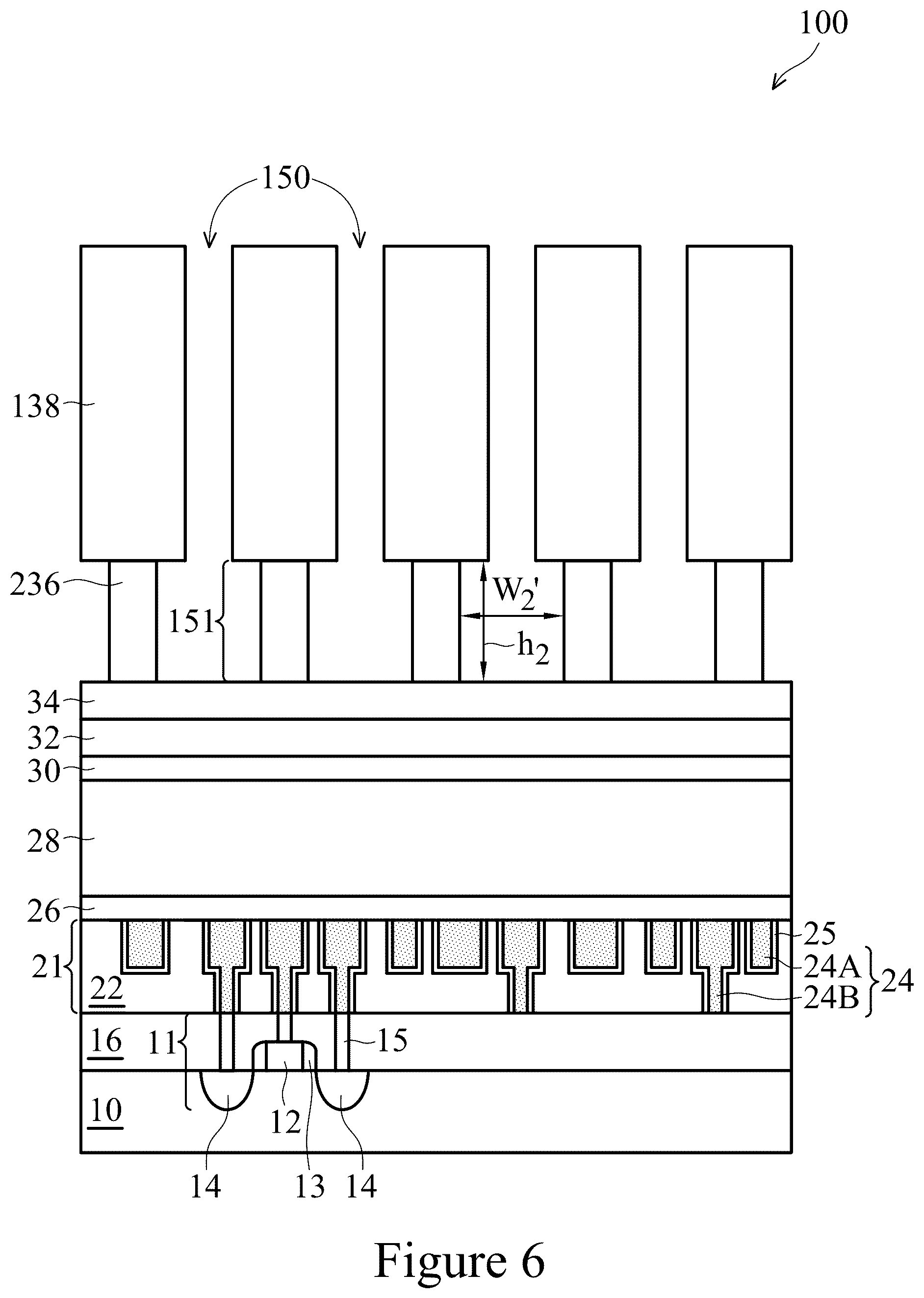 Patent US12322651 Figure 6 – Etching to reduce line wiggling