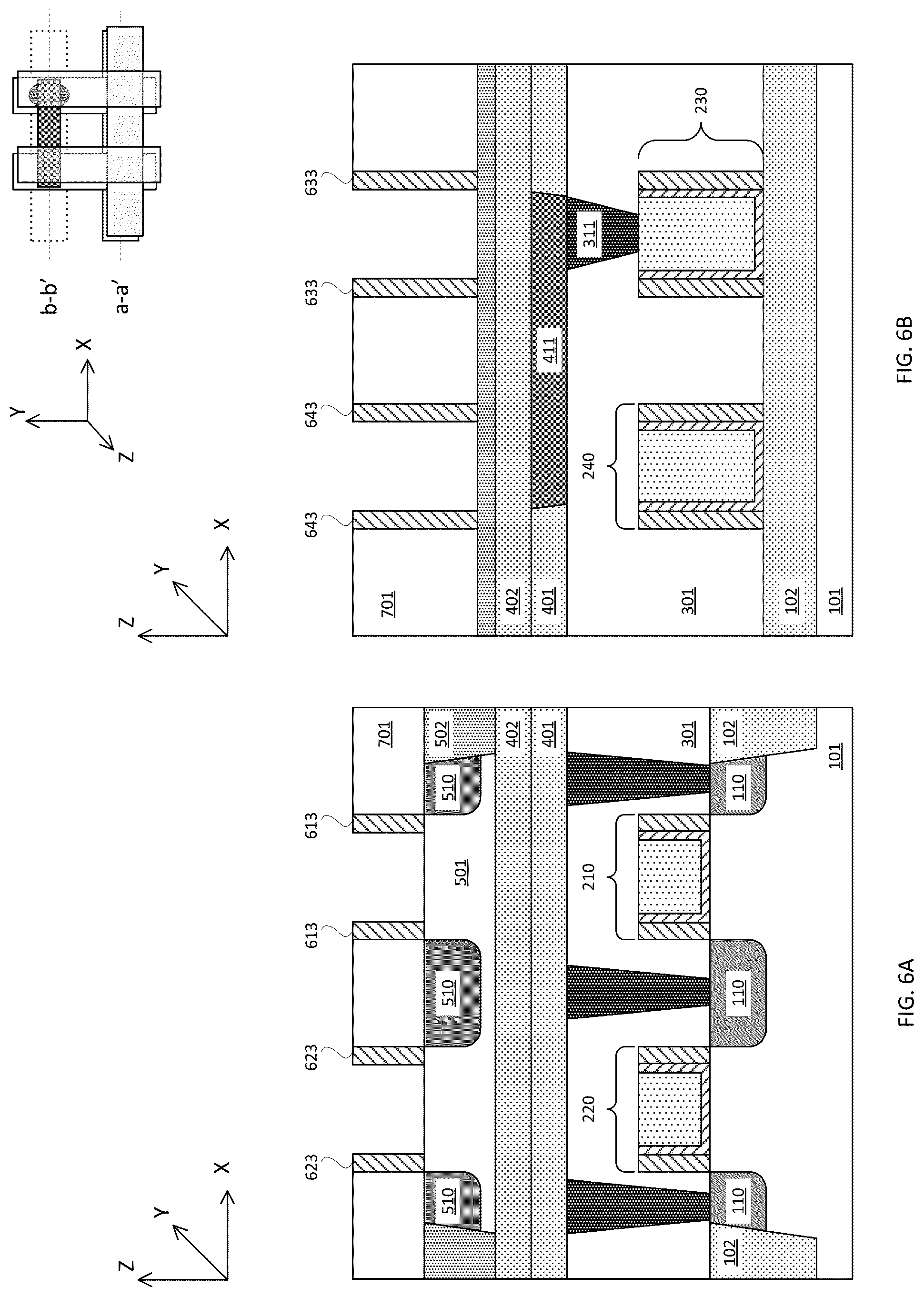 Patent US12322652 Figure 6 – Local interconnect for cross coupling