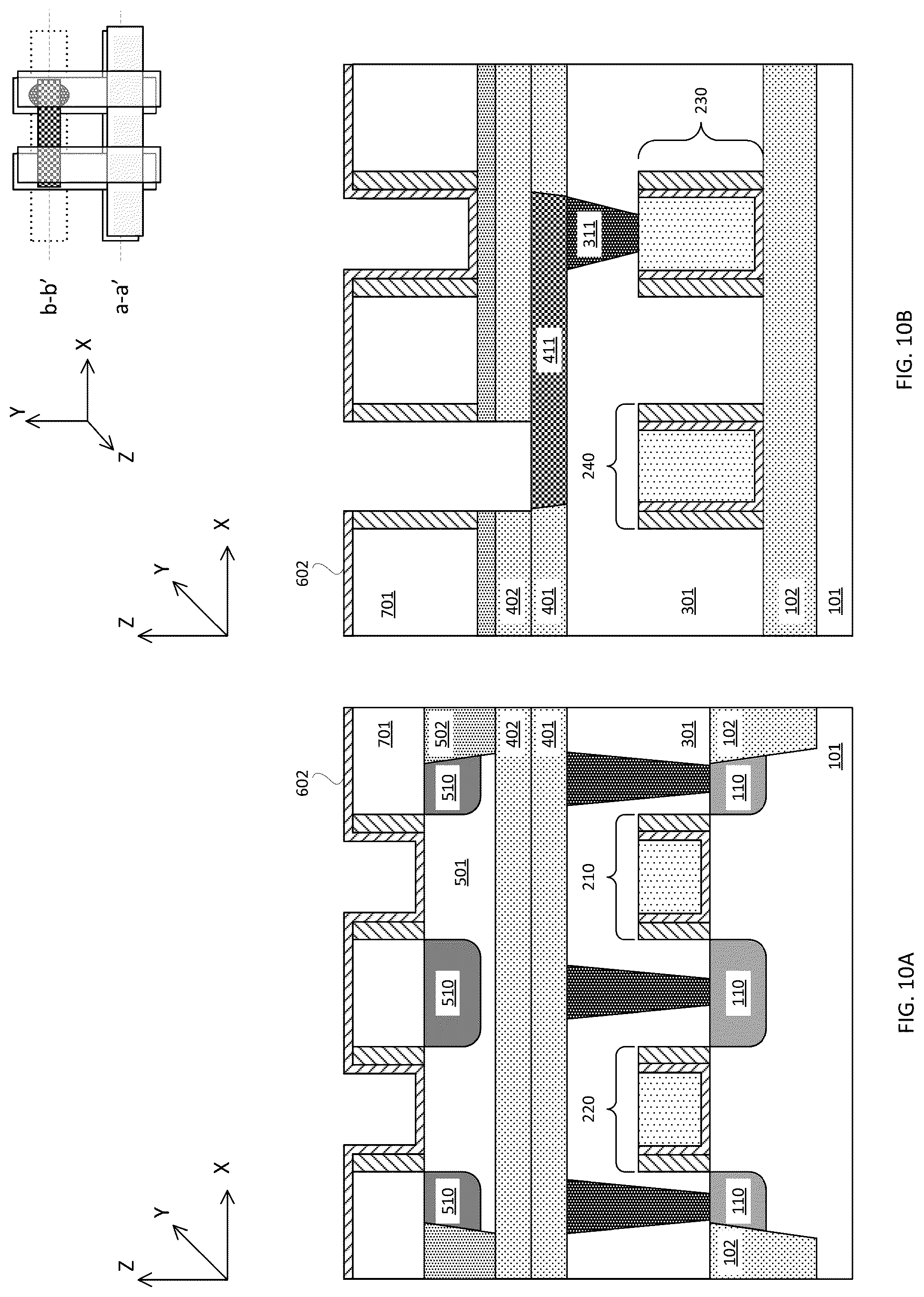 Patent US12322652 Figure 10 – Local interconnect for cross coupling