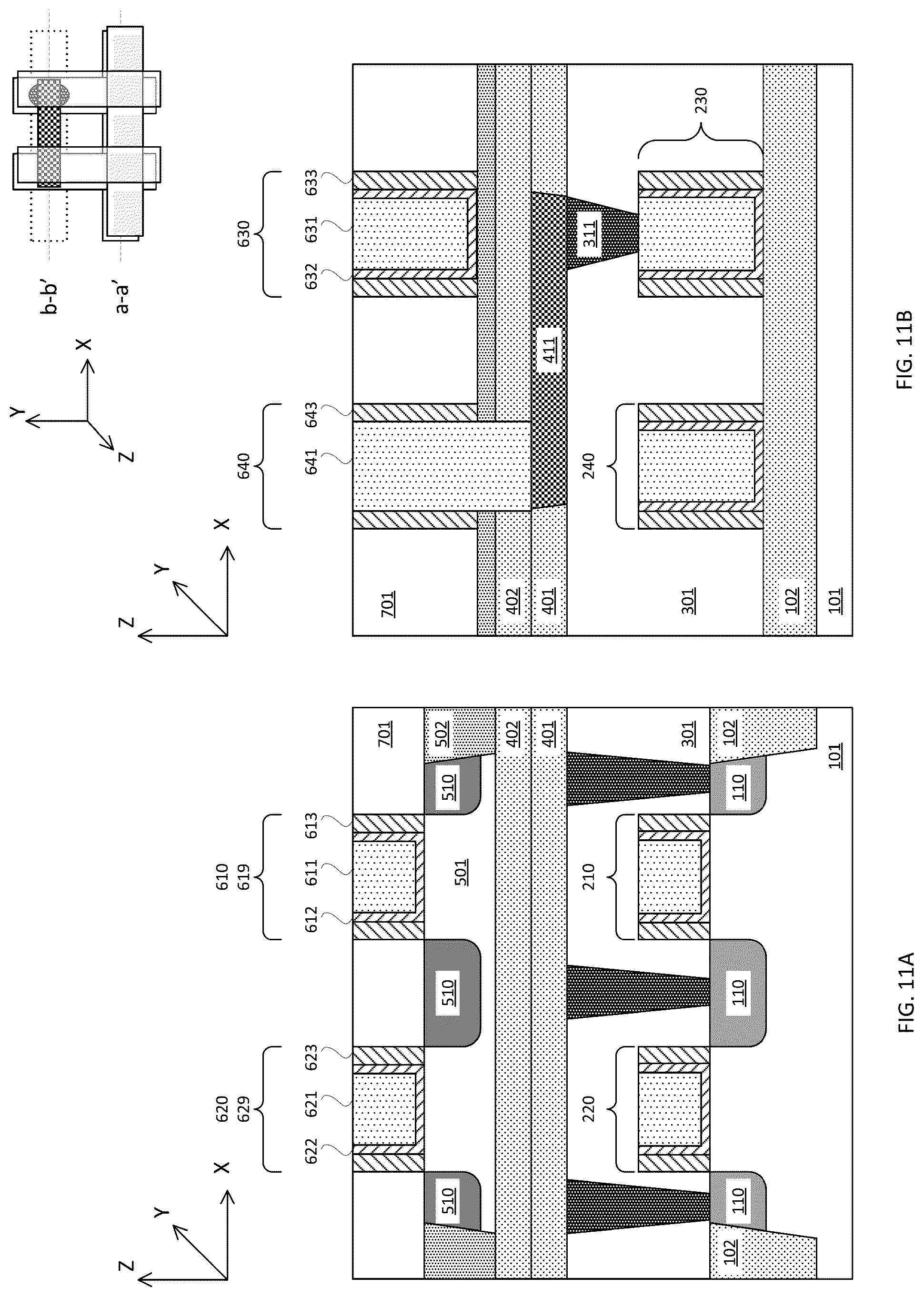 Patent US12322652 Figure 11 – Local interconnect for cross coupling