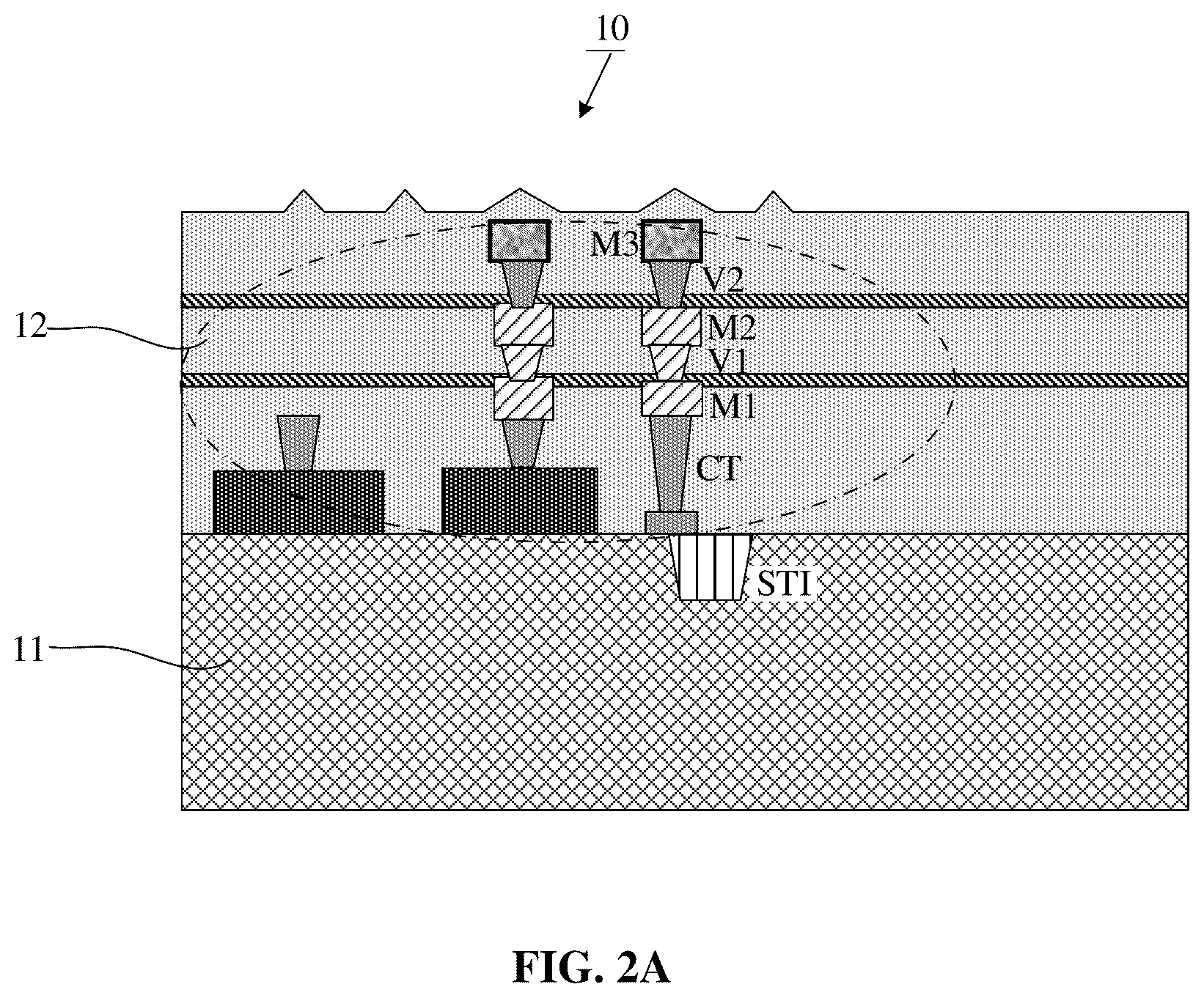 Patent US12322654 Figure 4 – Semiconductor structure, method for forming same, and wafer on wafer bonding method