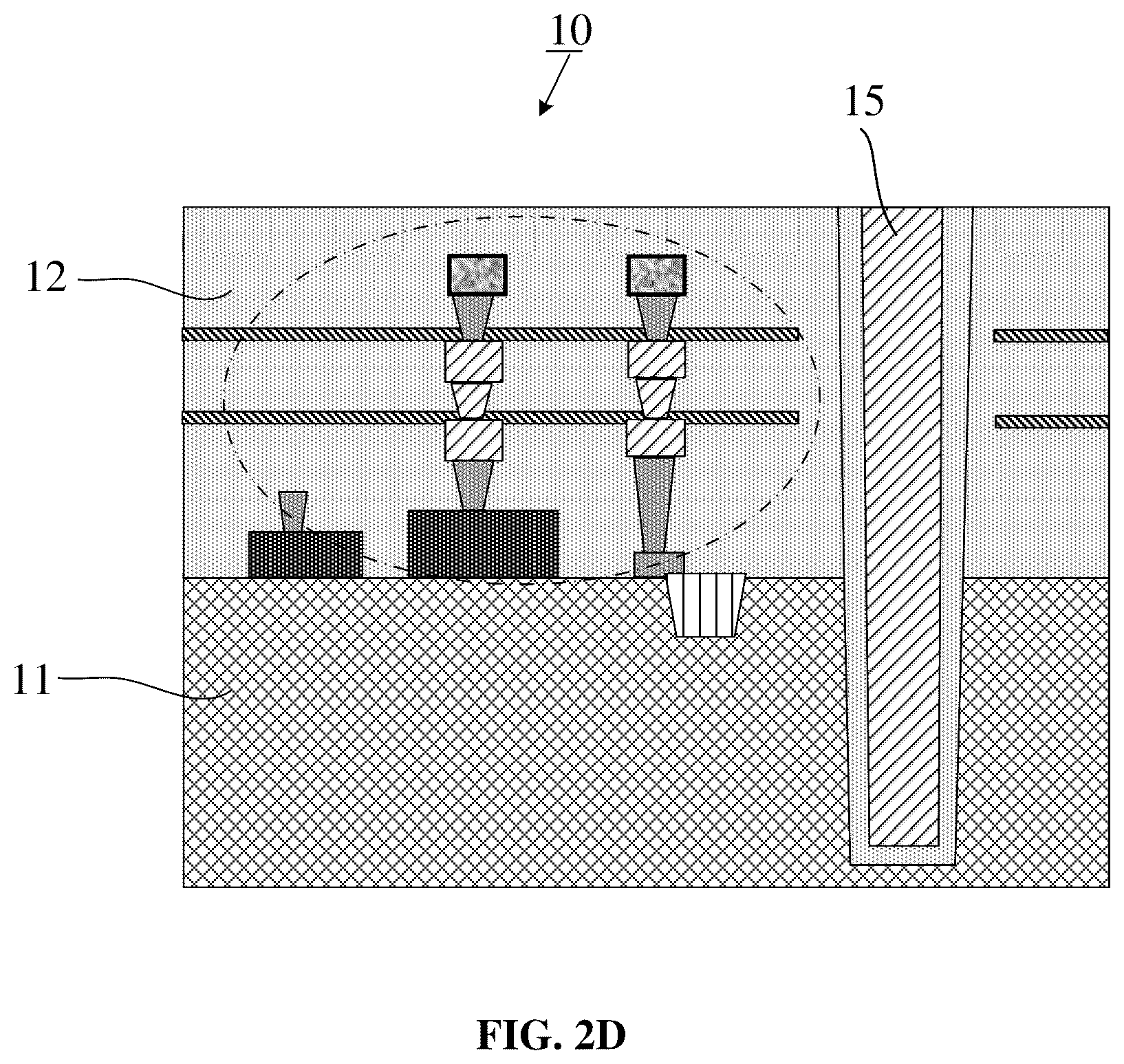 Patent US12322654 Figure 7 – Semiconductor structure, method for forming same, and wafer on wafer bonding method