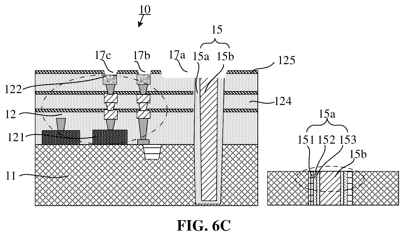 Patent US12322654 Figure 17 – Semiconductor structure, method for forming same, and wafer on wafer bonding method