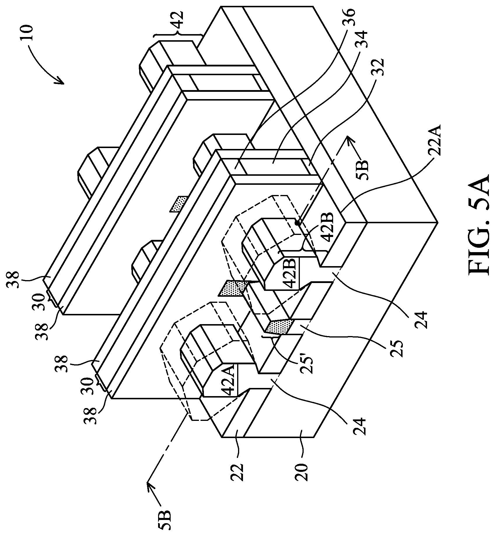 Patent US12322658 Figure 7 – Dummy fin with reduced height and method forming same