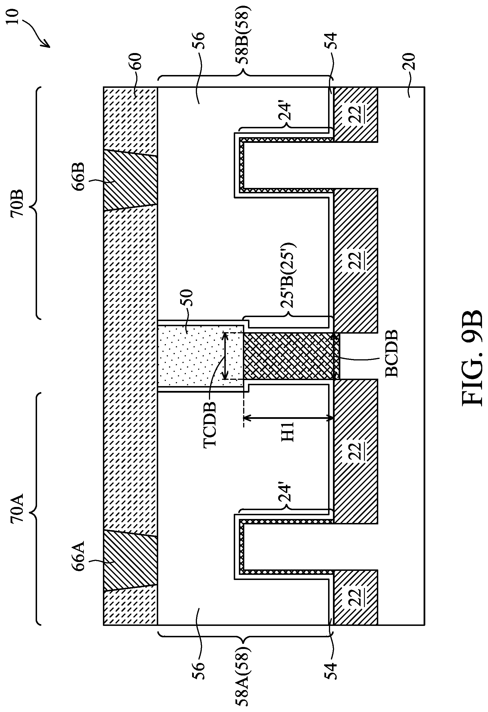 Patent US12322658 Figure 14 – Dummy fin with reduced height and method forming same
