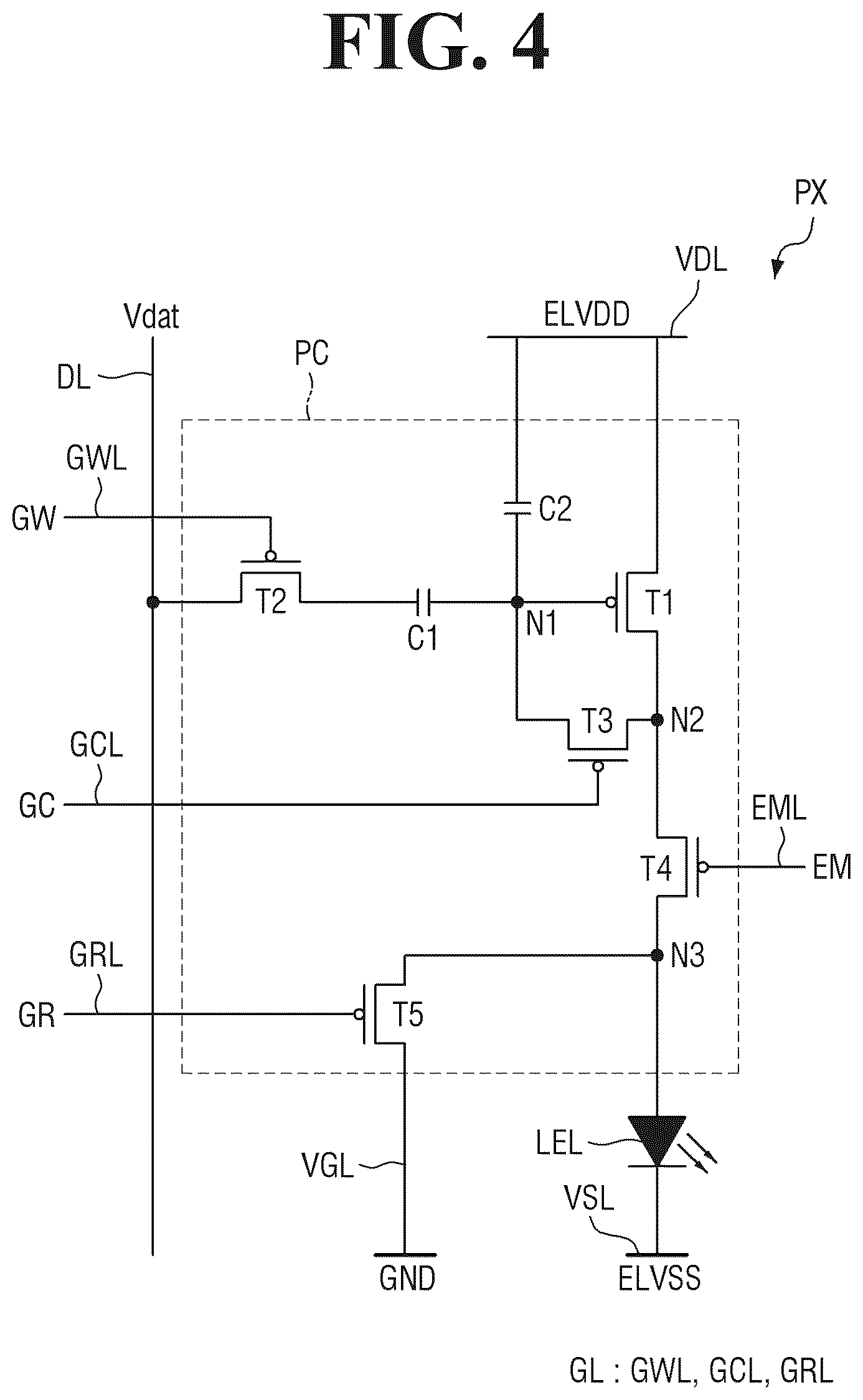 Patent US12322663 Figure 4 – Display device and method of fabricating the same