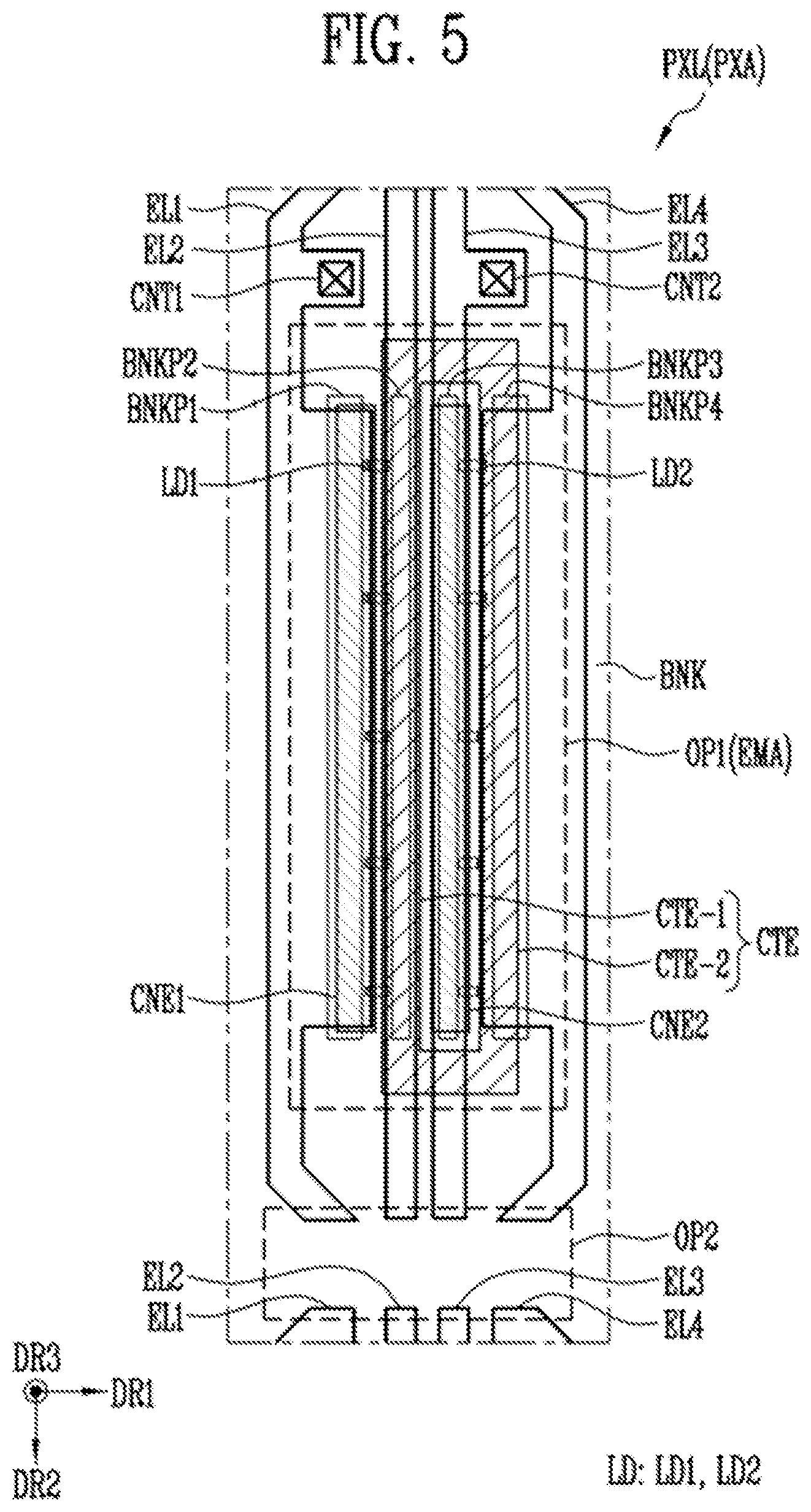 Patent US12322664 Figure 5 – Display panel and test method thereof