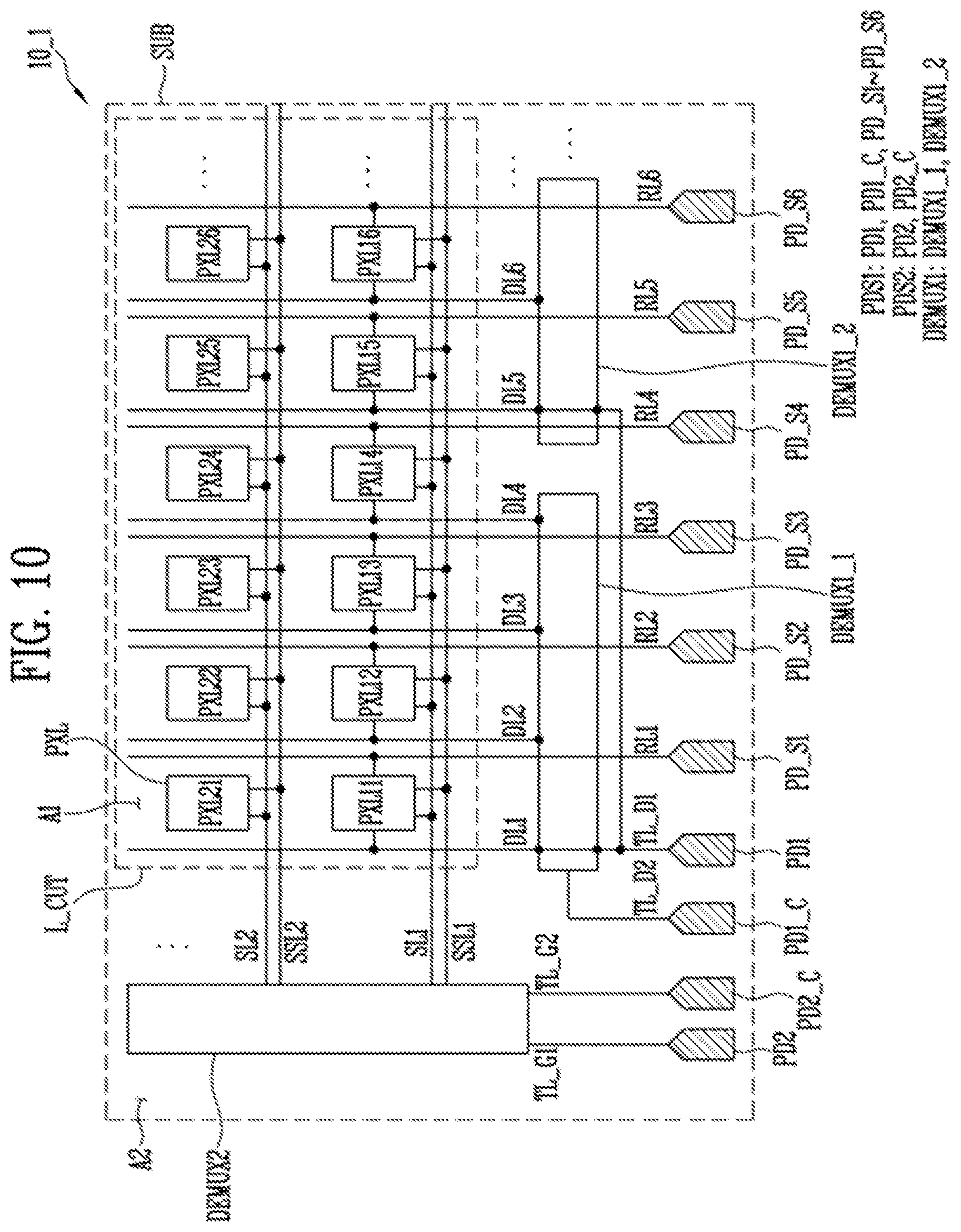 Patent US12322664 Figure 10 – Display panel and test method thereof