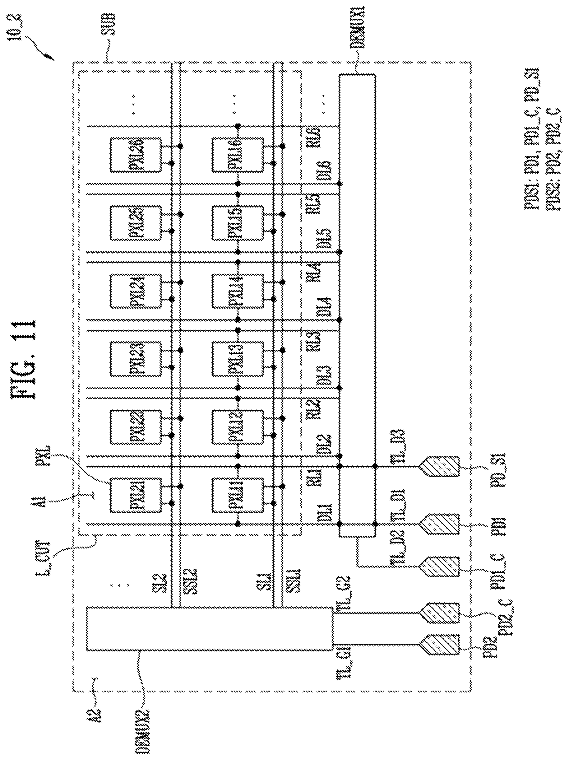 Patent US12322664 Figure 11 – Display panel and test method thereof