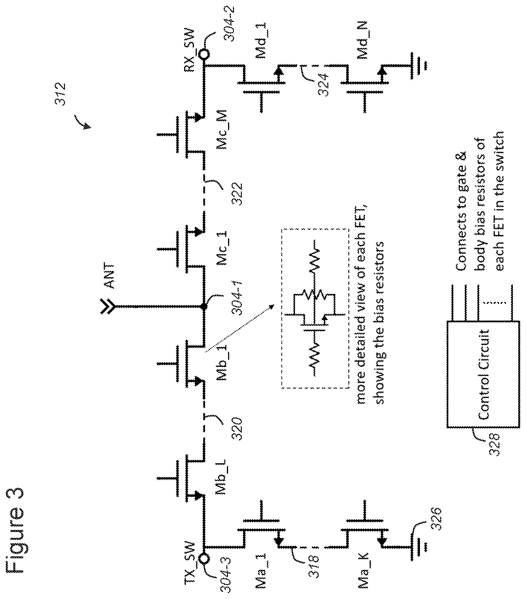 Patent US12322665 Figure 3 – Integrated circuit