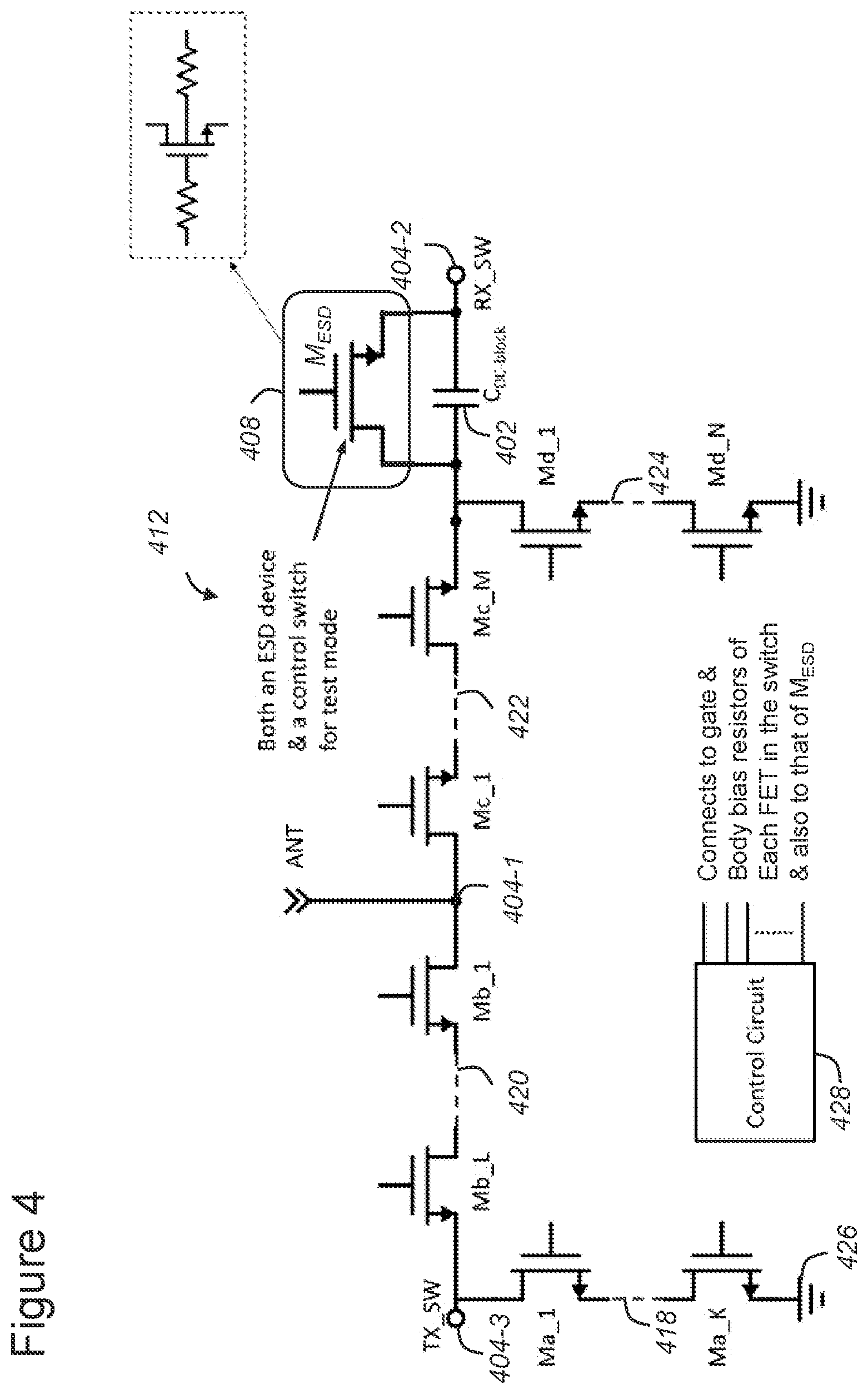 Patent US12322665 Figure 4 – Integrated circuit