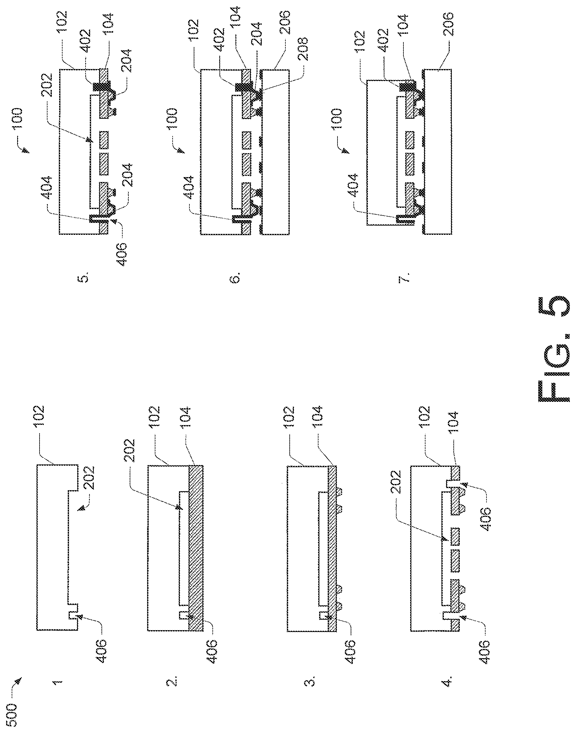 Patent US12322667 Figure 5 – Seal for microelectronic assembly