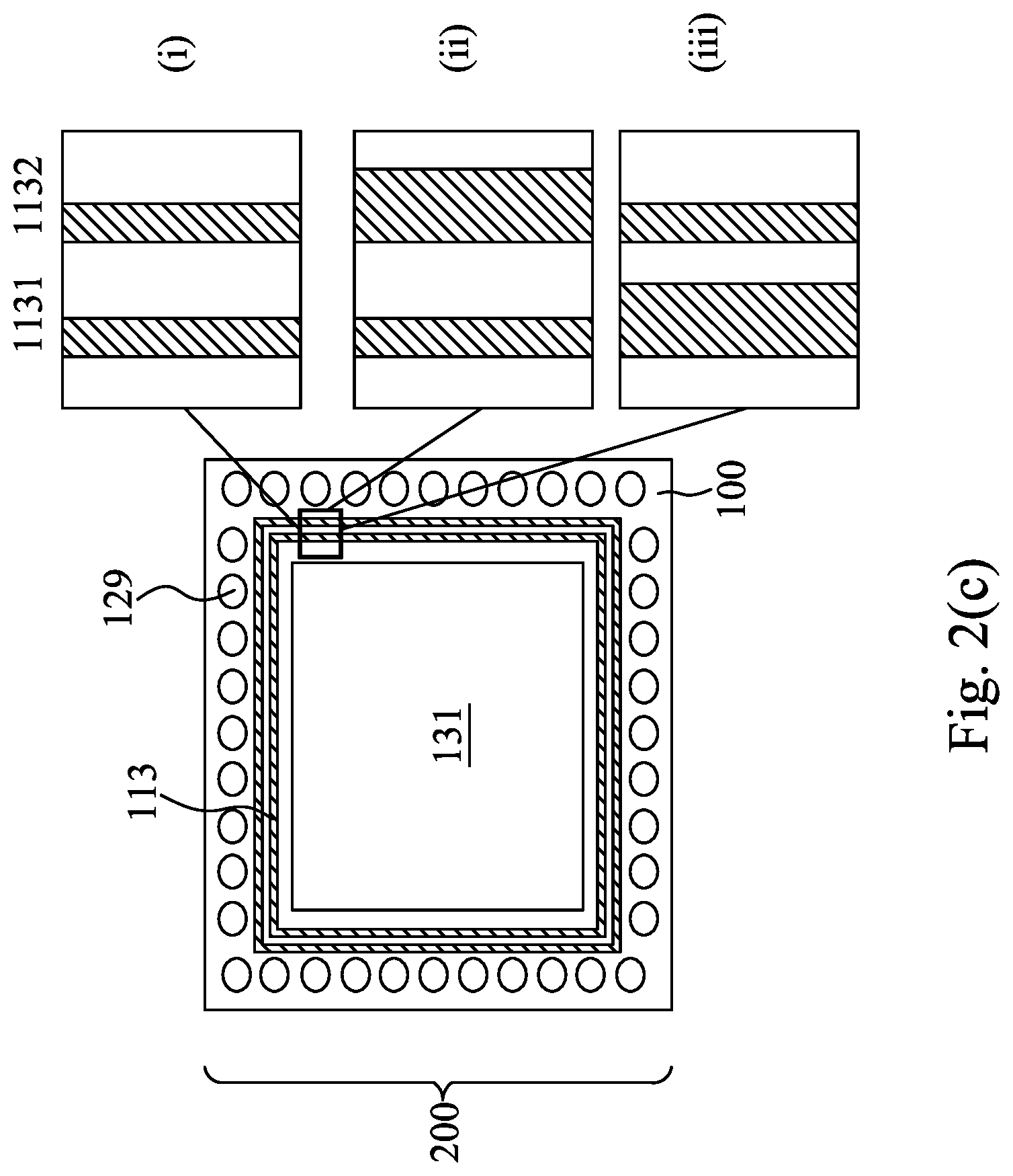 Patent US12322670 Figure 3 – Methods and apparatus for package with interposers