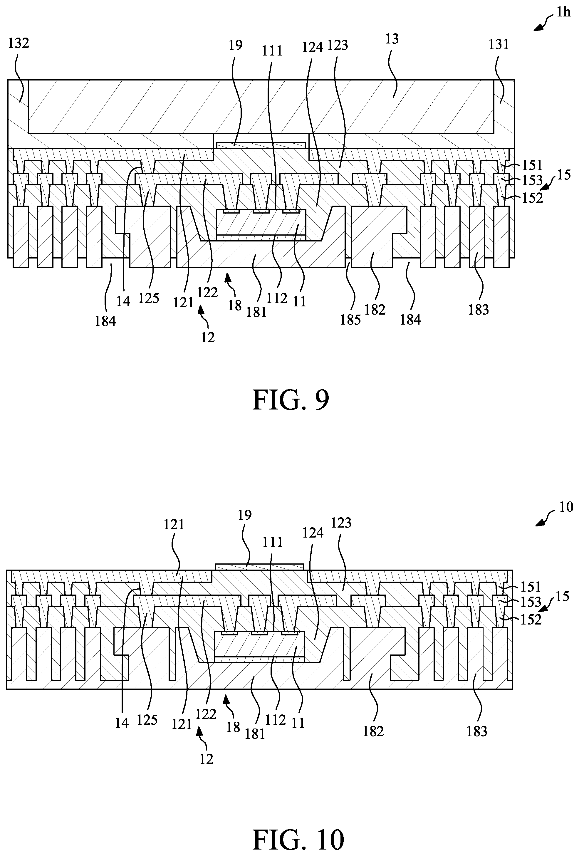 Patent US12322672 Figure 5 – Semiconductor package structure and semiconductor manufacturing process
