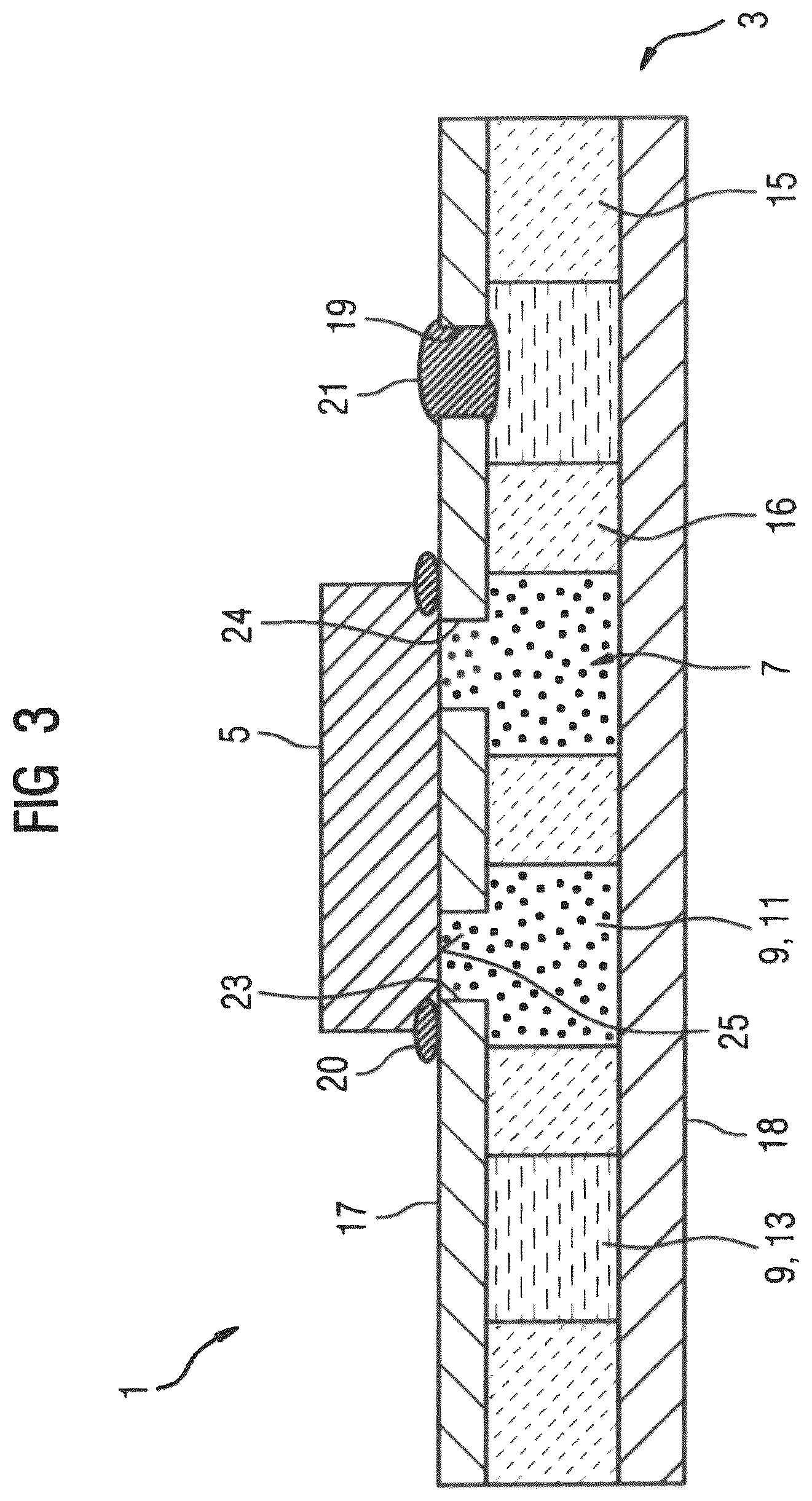Patent US12322675 Figure 3 – Electronic module comprising a pulsating heat pipe